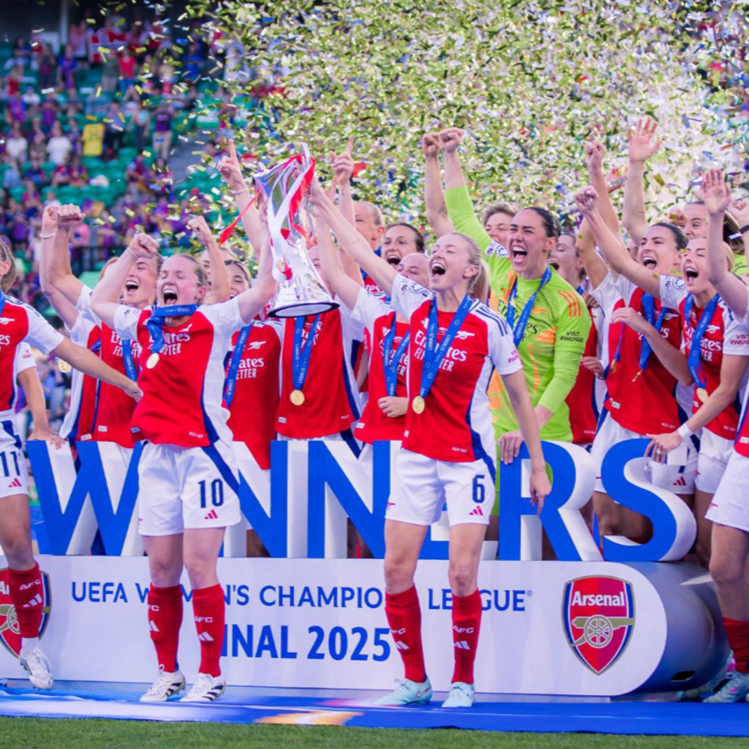 Episode 49: Arsenal Women's Class of 2025 become Champions of Europe! episode artwork