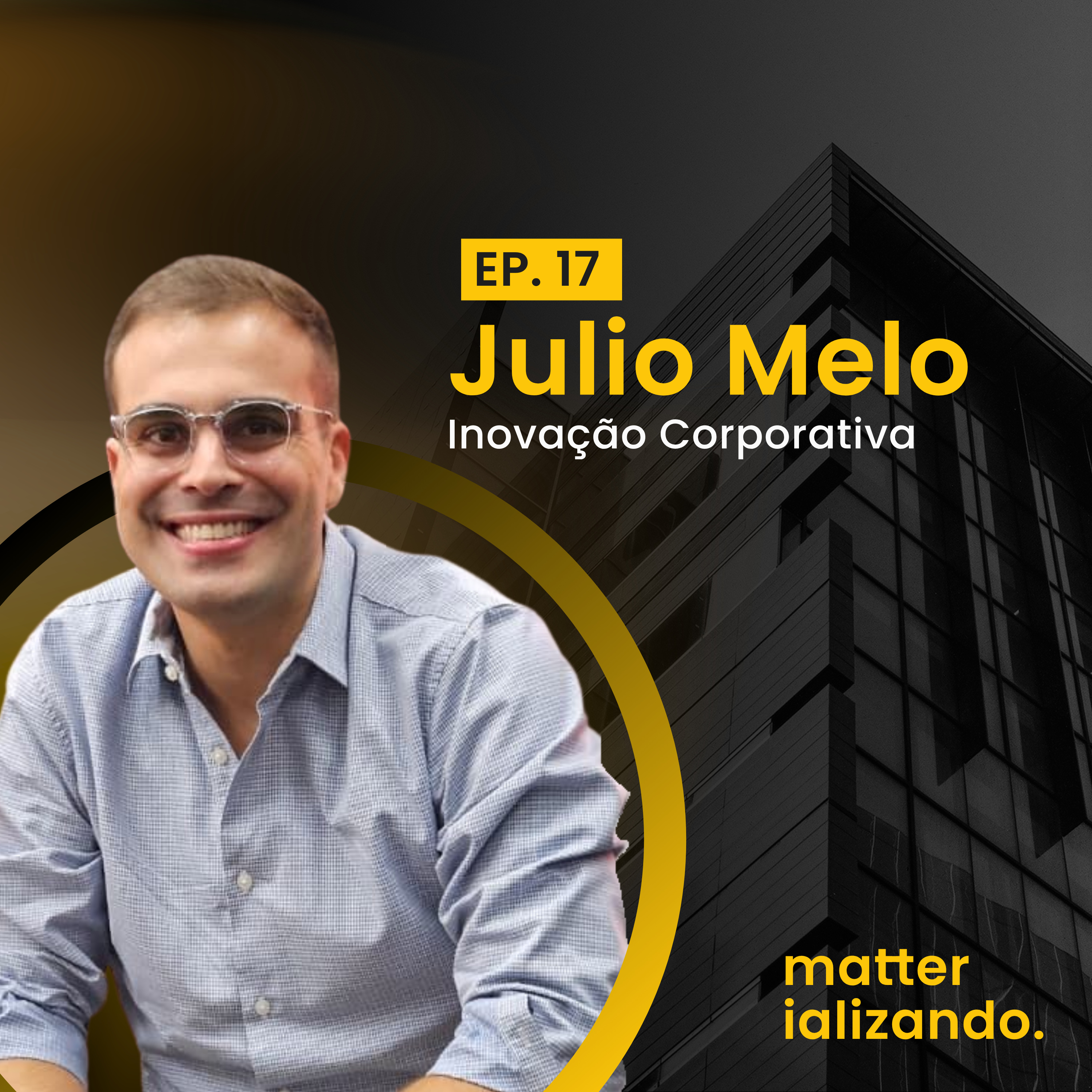 GESTÃO da INOVAÇÃO com Julio Melo | Matterializando EP 17 episode artwork
