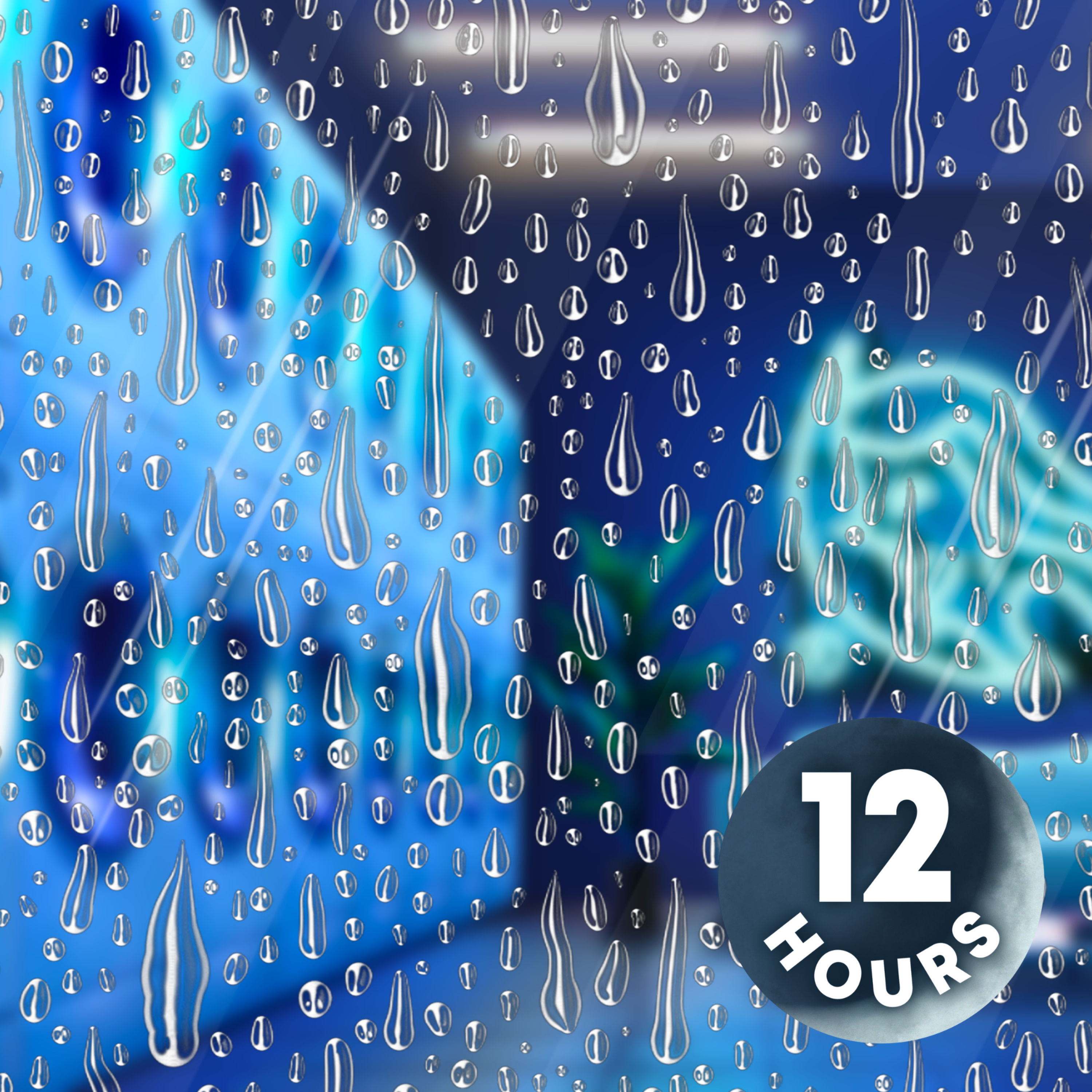 White Noise Sounds for Sleeping | Rainy Day at the Laundromat | 12 Hour