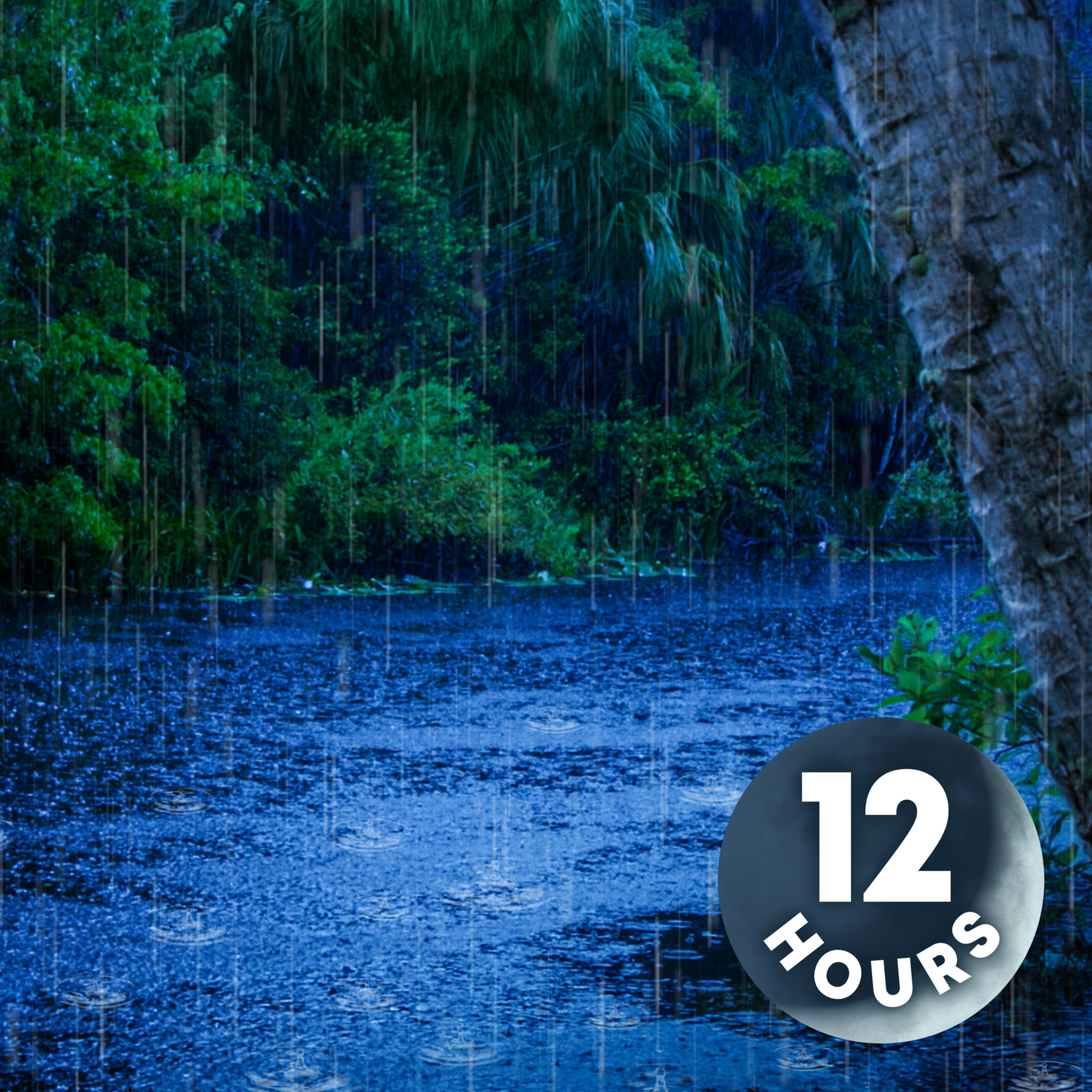 Heavy Rain Sounds for Sleeping on Lazy River