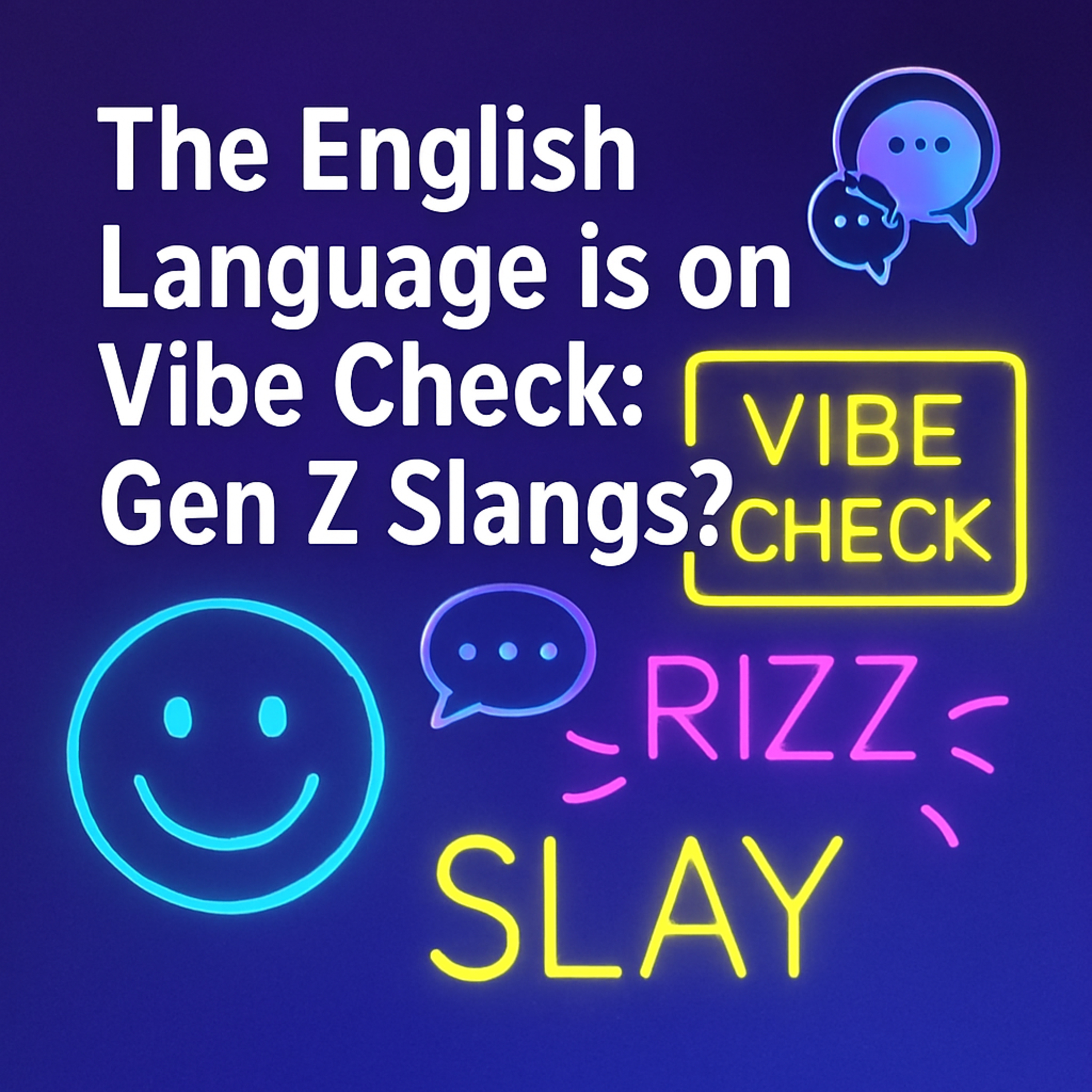 English Language on Vibe Check: Gen Z Slangs