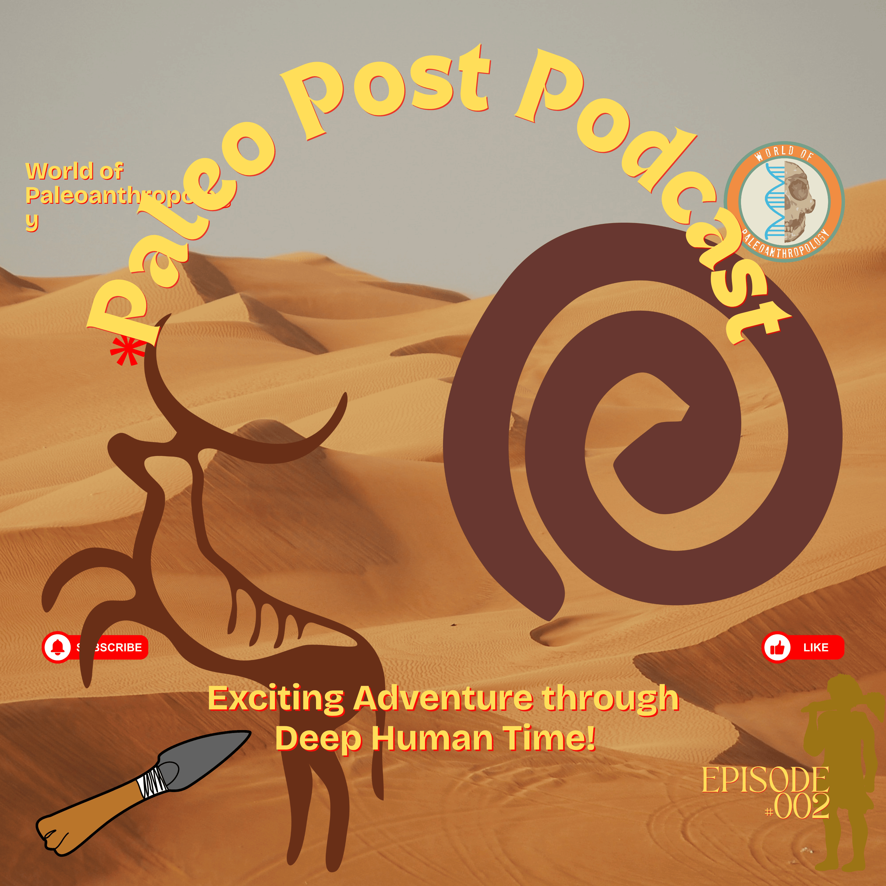 Sima del Elefante Fossil Surprise! | Rock Art & Homo Evolution | Paleo Post Ep. 002 episode artwork