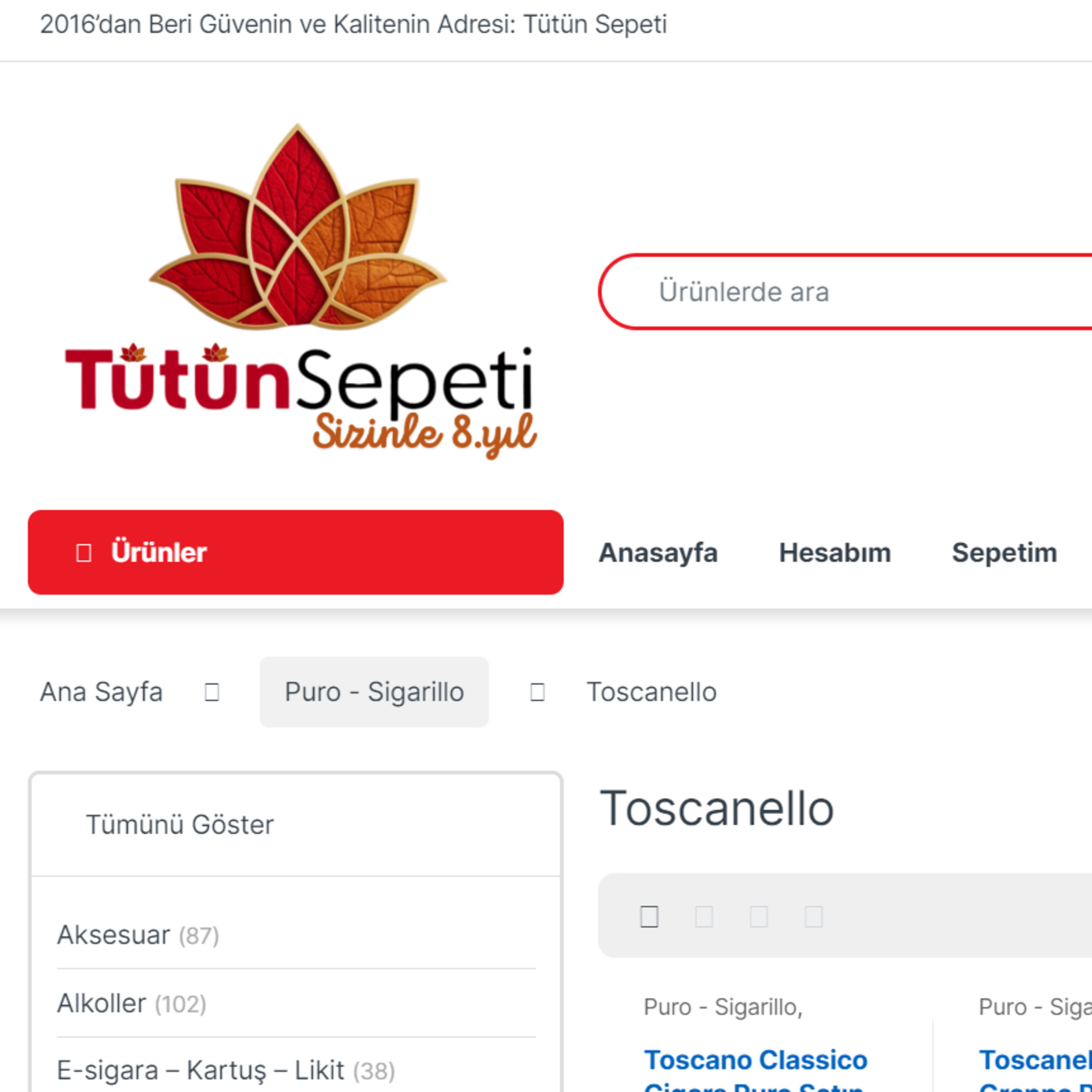 Toscanello puro - Tütünsepeti episode artwork