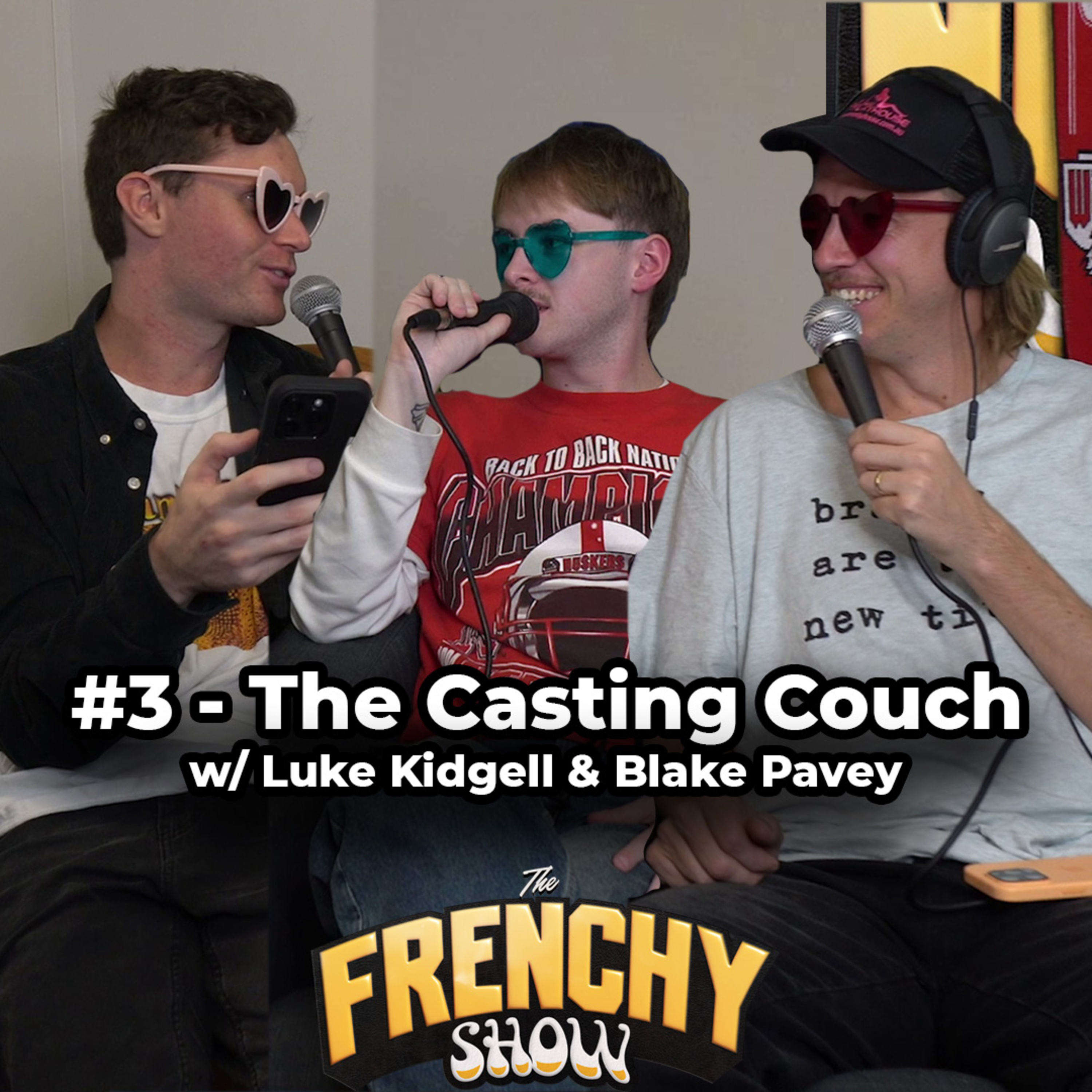 #3 - The Casting Couch w/ Luke Kidgell & Blake Pavey episode artwork