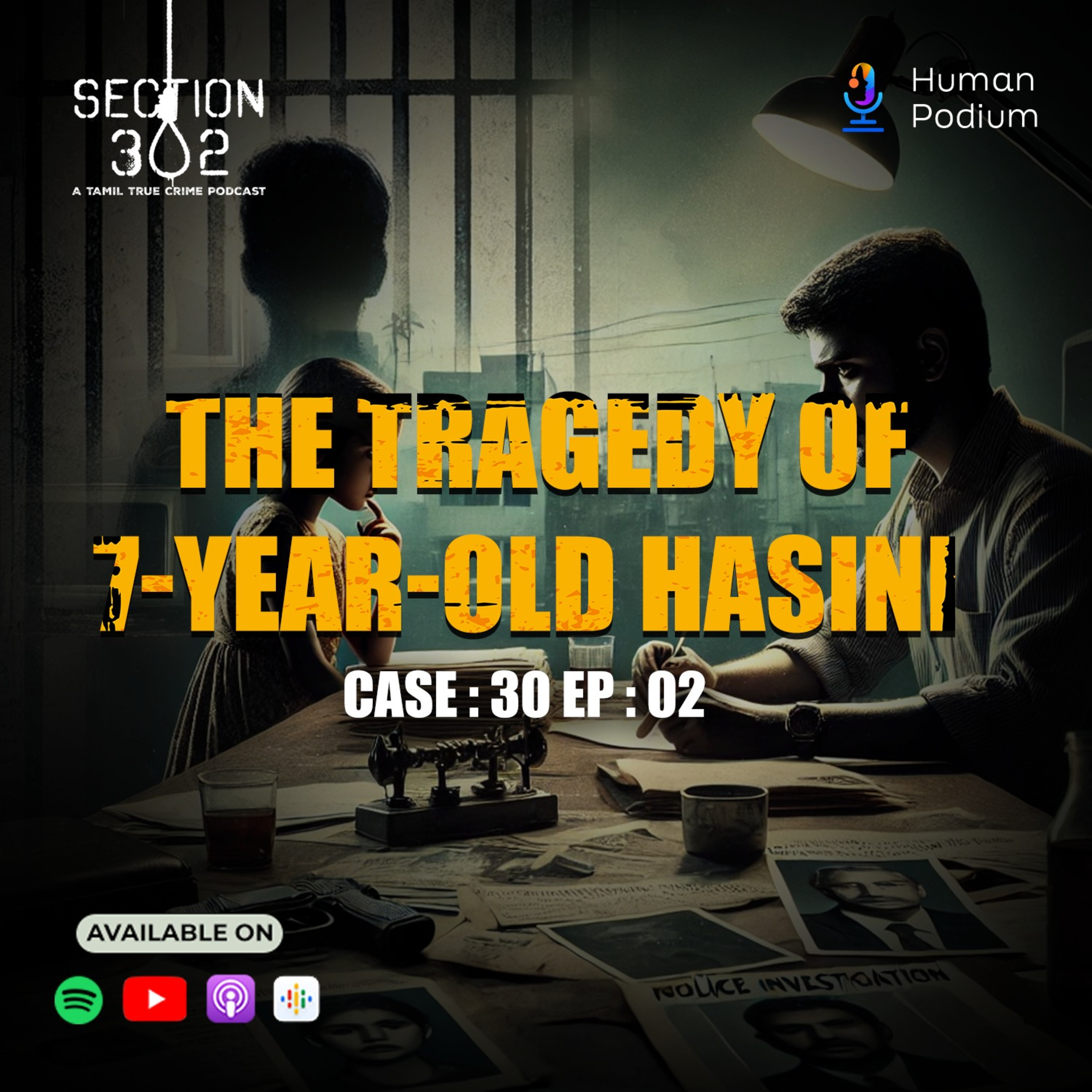 Episode - 02 - Case 30 - The Tragedy of 7-Year-Old Hasini | Section 302 : A Tamil True Crime Podcast