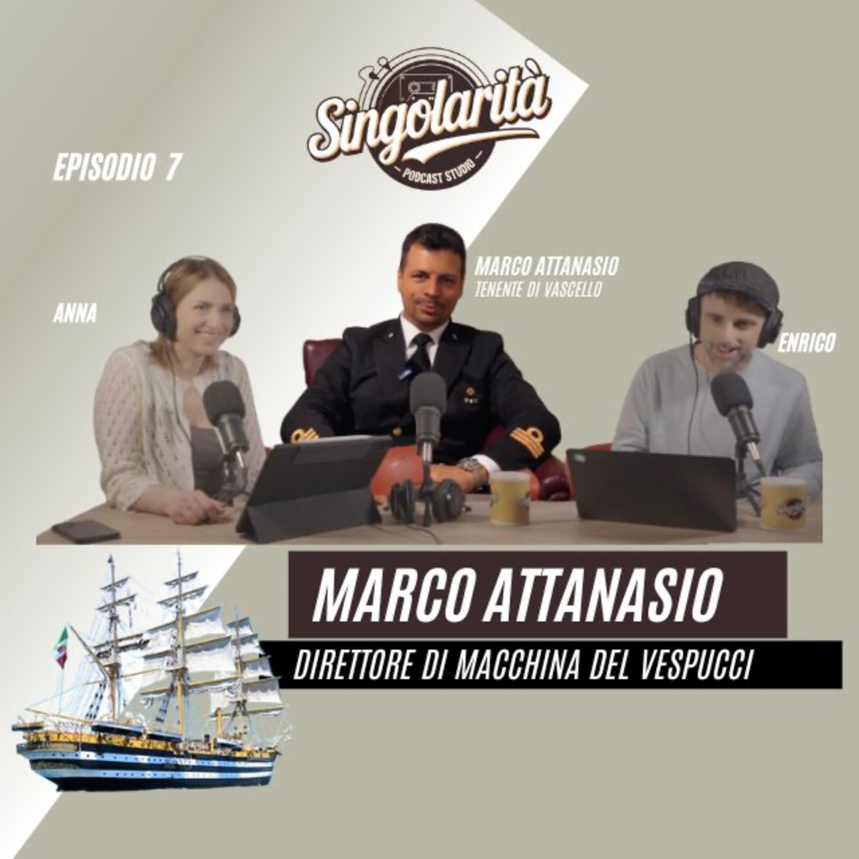 🎙️ Marco Attanasio: direttore di macchina del Vespucci  episode artwork