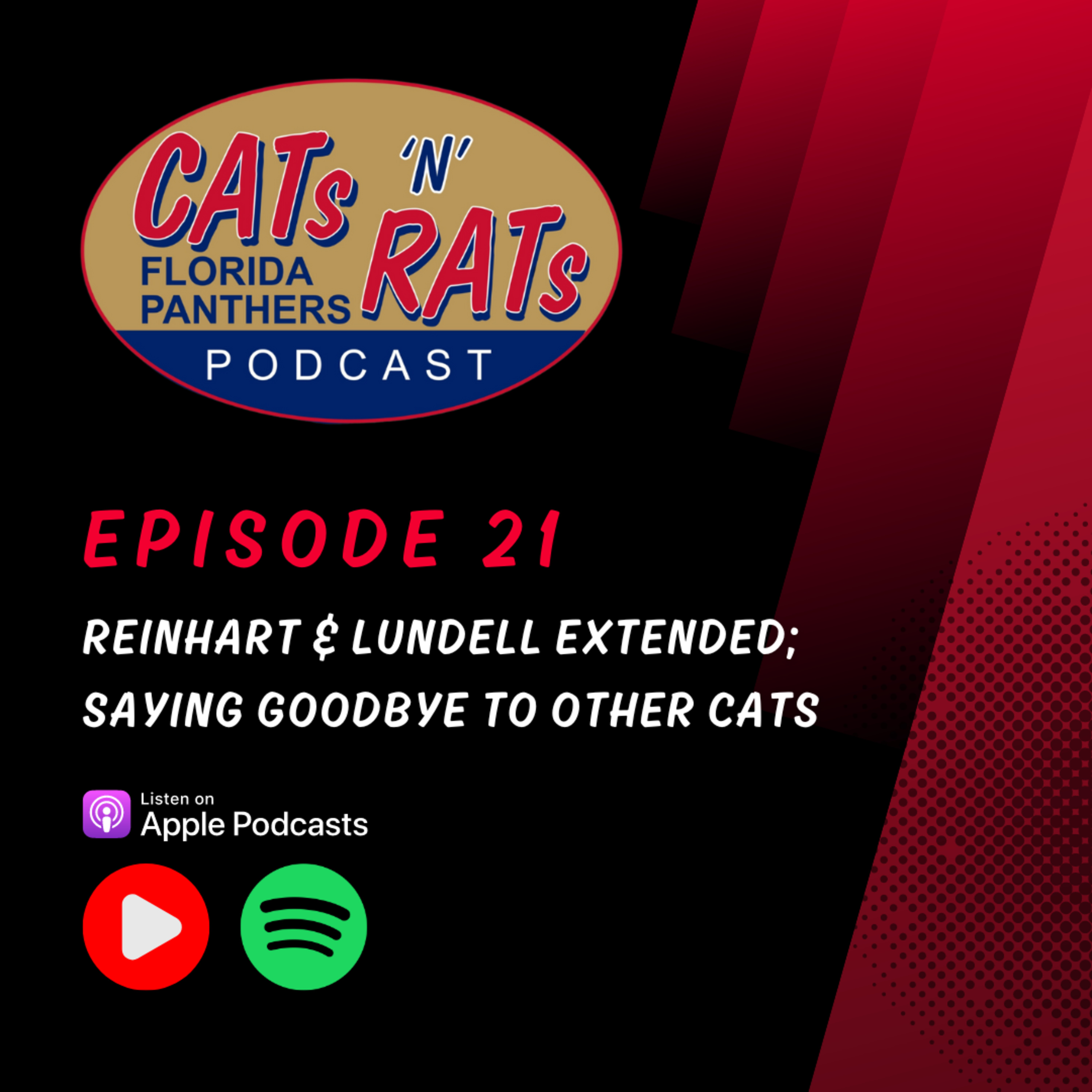 Cats N Rats Episode 21 — Reinhart and Lundell Extended; Saying Goodbye To Other Cats episode artwork