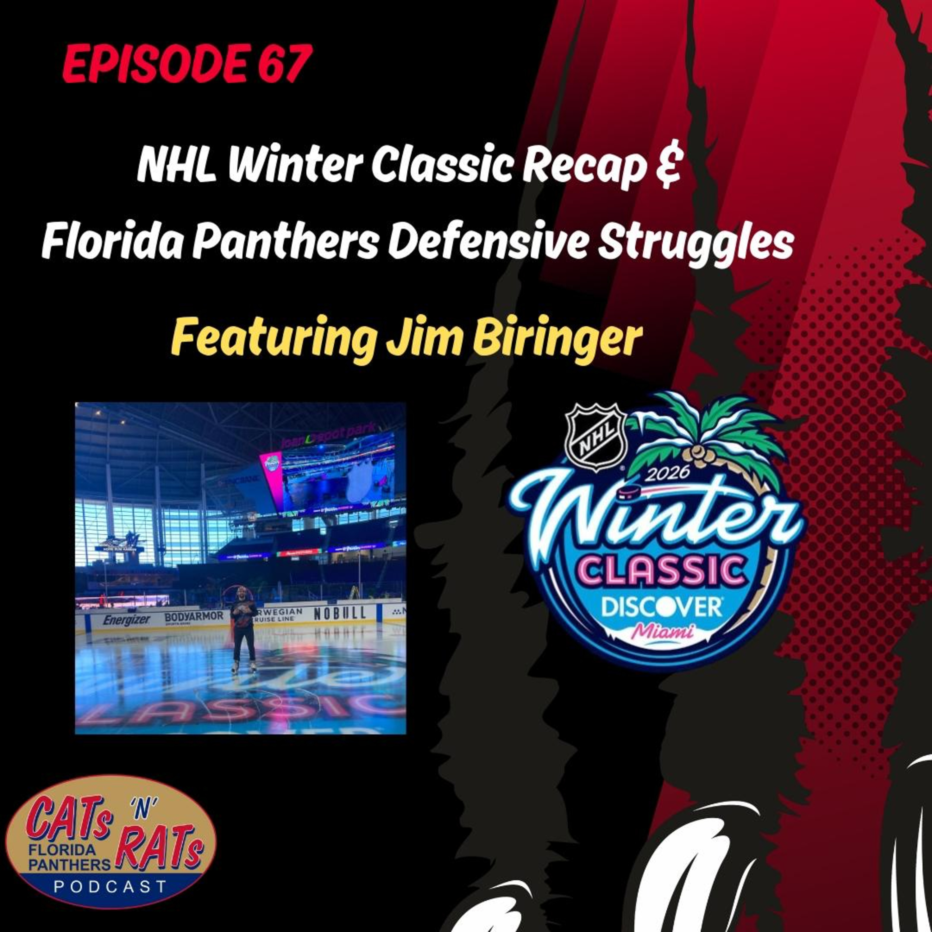 Cats N Rats Episode 67 — NHL Winter Classic Recap & Florida Panthers Defensive Struggles