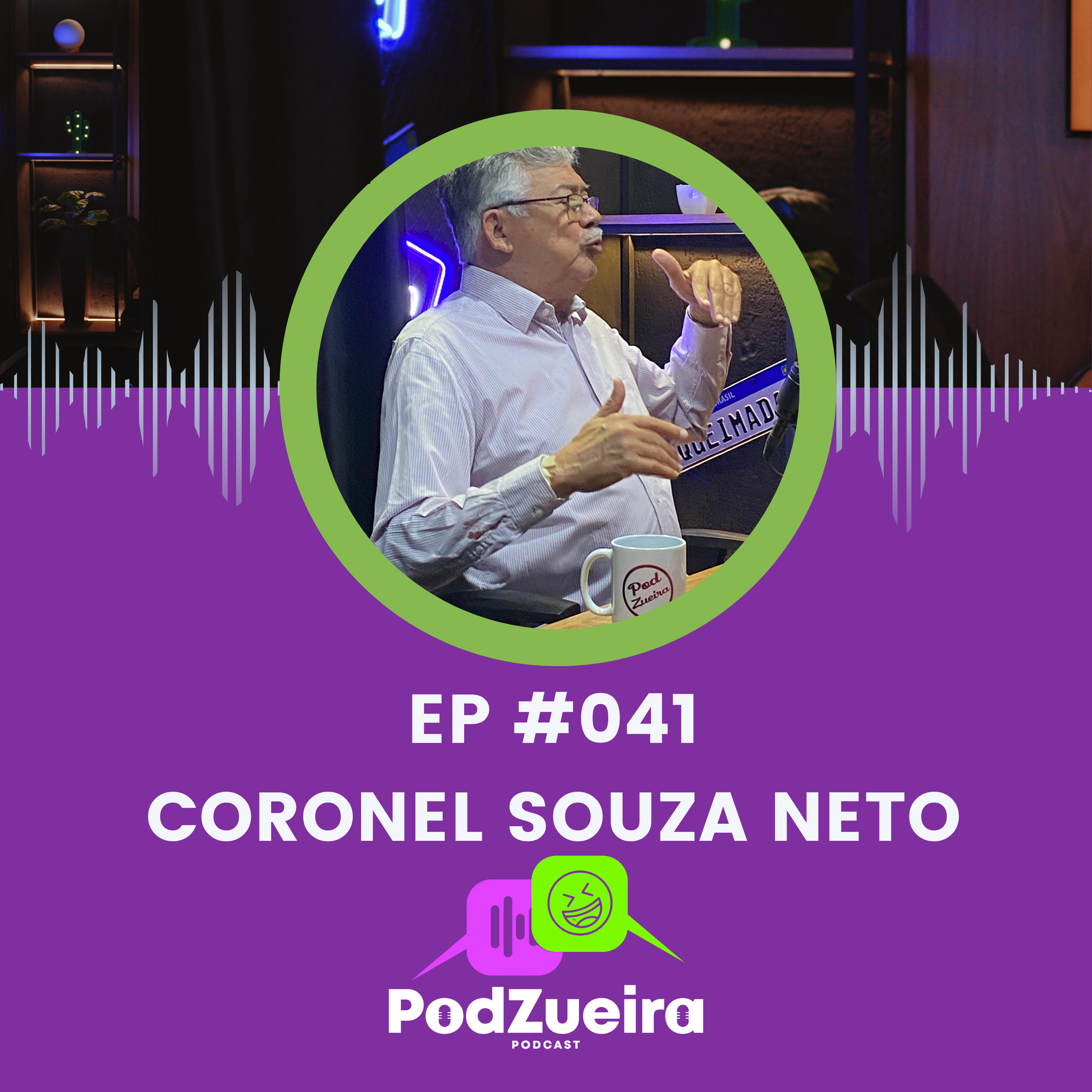 De Coronel a Pecuarista: As Histórias Inacreditáveis de Souza Neto | PodZueira episode artwork