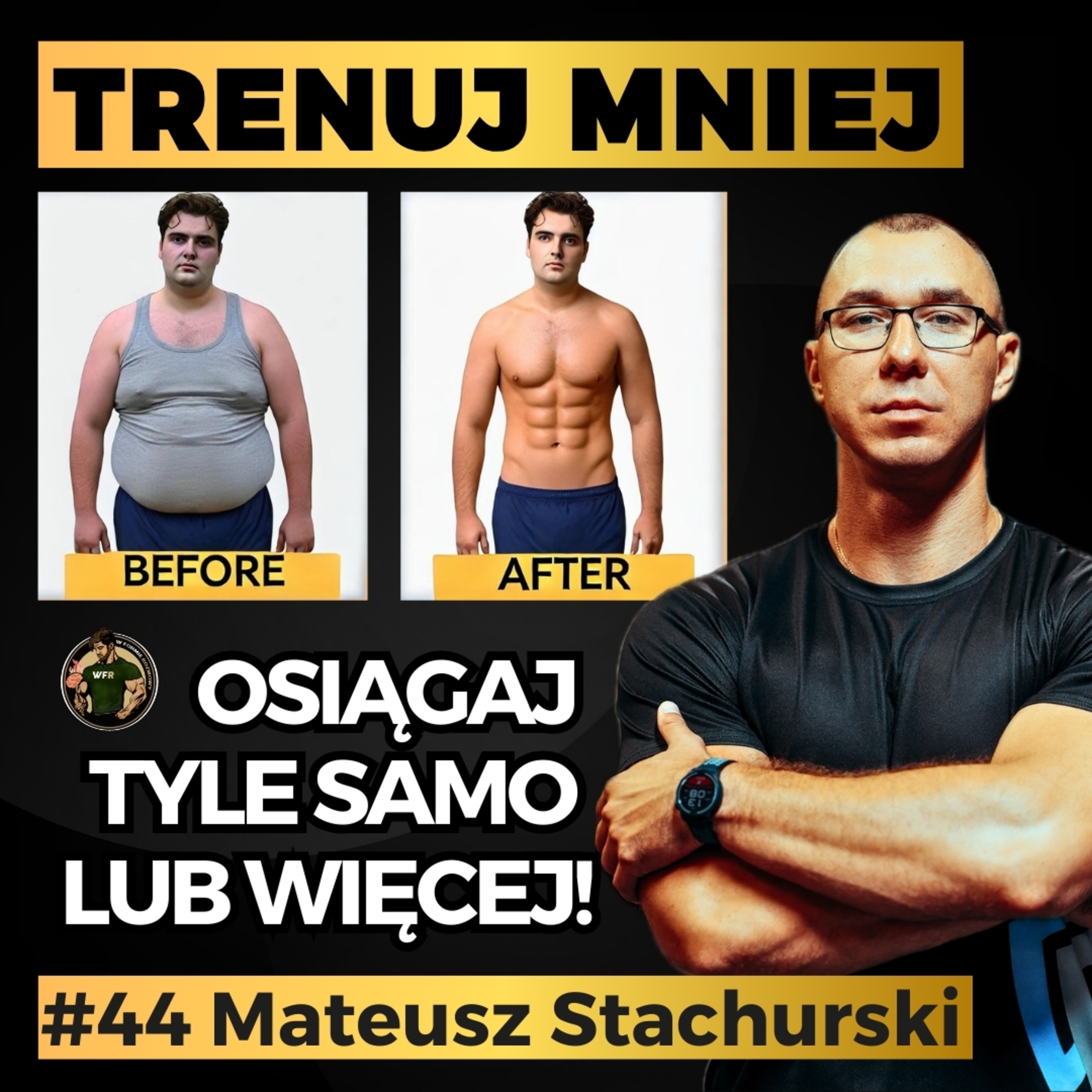 Wszystko Co Musisz Wiedzieć O Treningu Siłowym i Hipertrofii + Gotowy Plan Treningowy Dla Pocz. | Mateusz Stachurski episode artwork