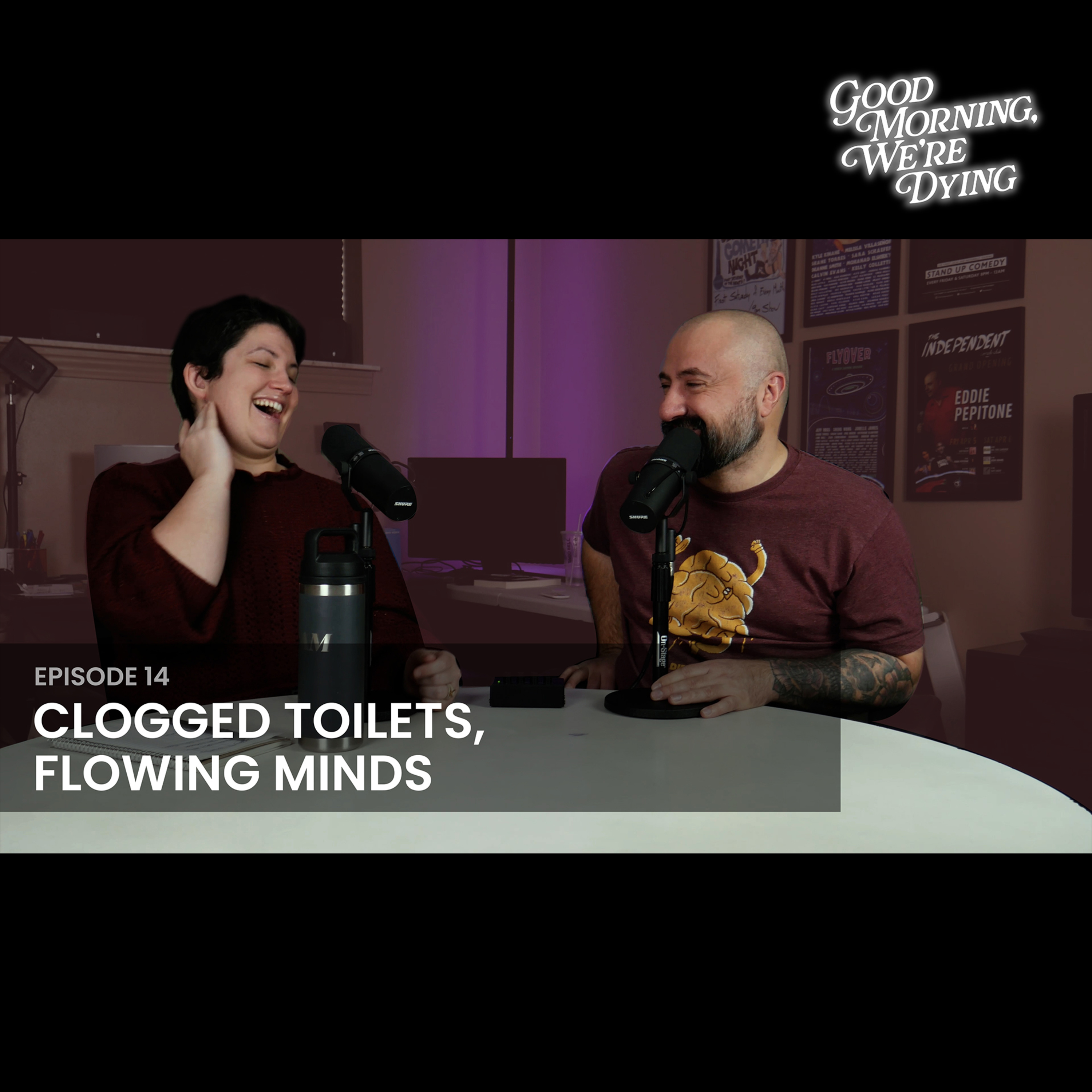 Episode 014 | Clogged Toilets, Flowing Minds episode artwork