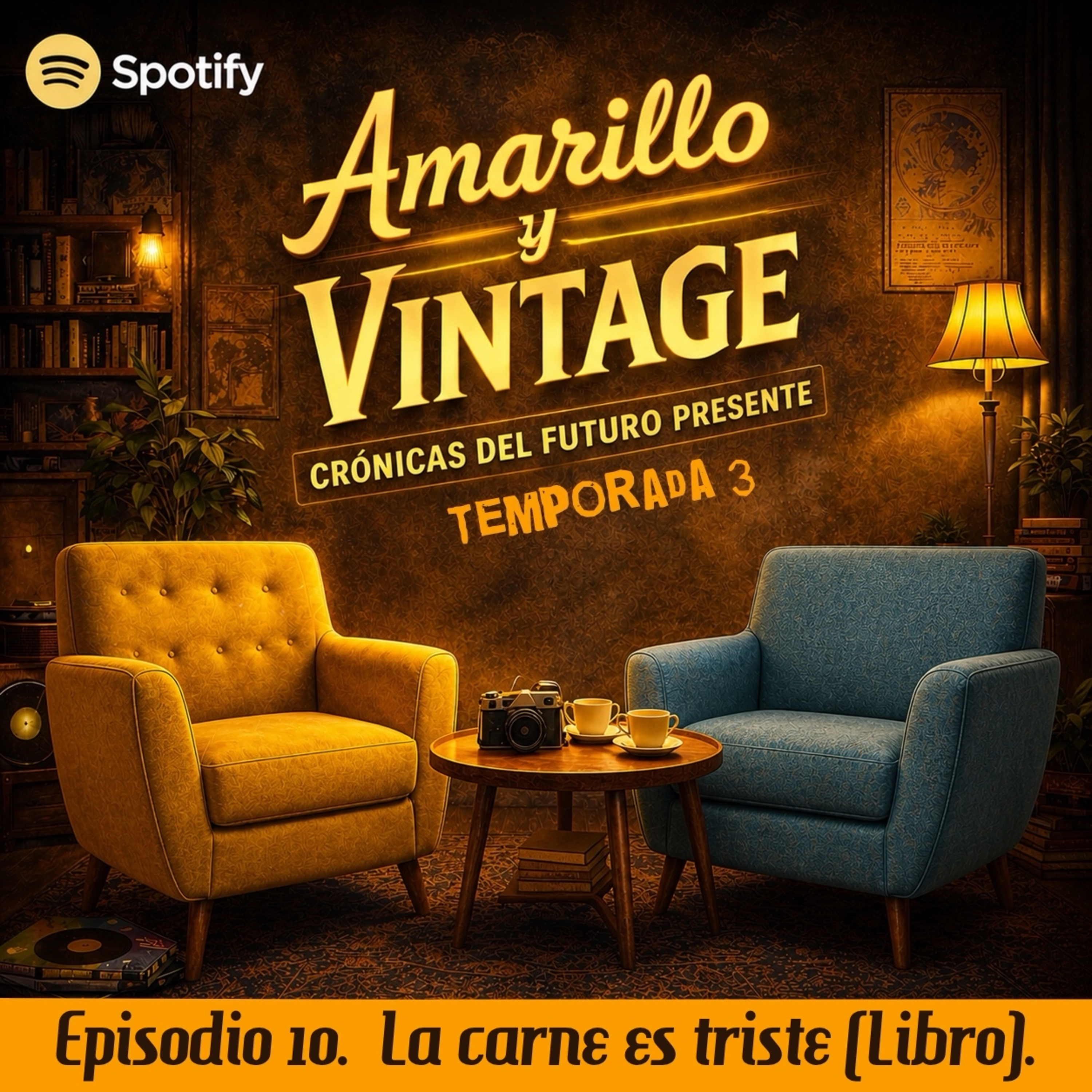 Portada de Amarillo y Vintage con Ricardo Montoya