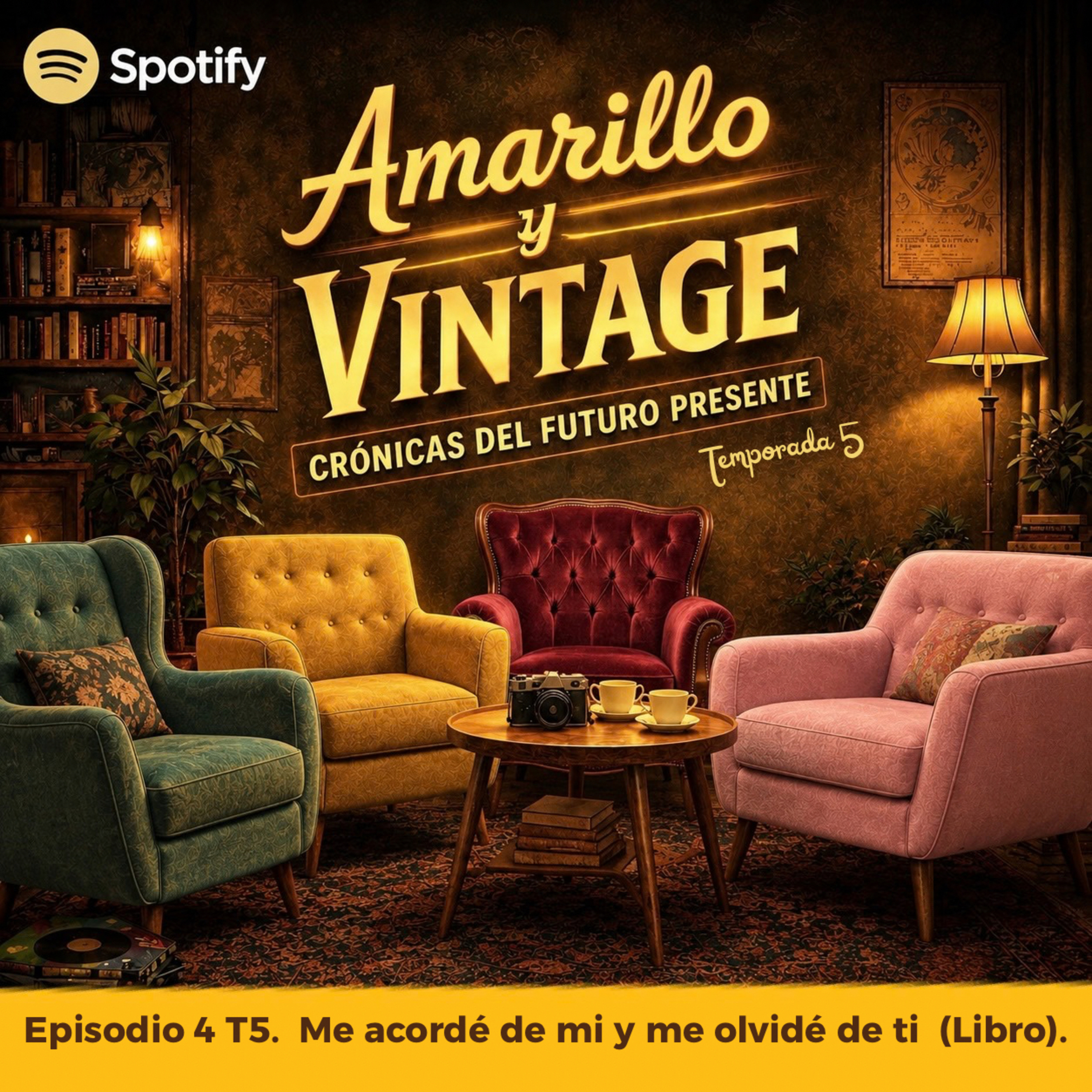 Portada de Amarillo y Vintage con Ricardo Montoya