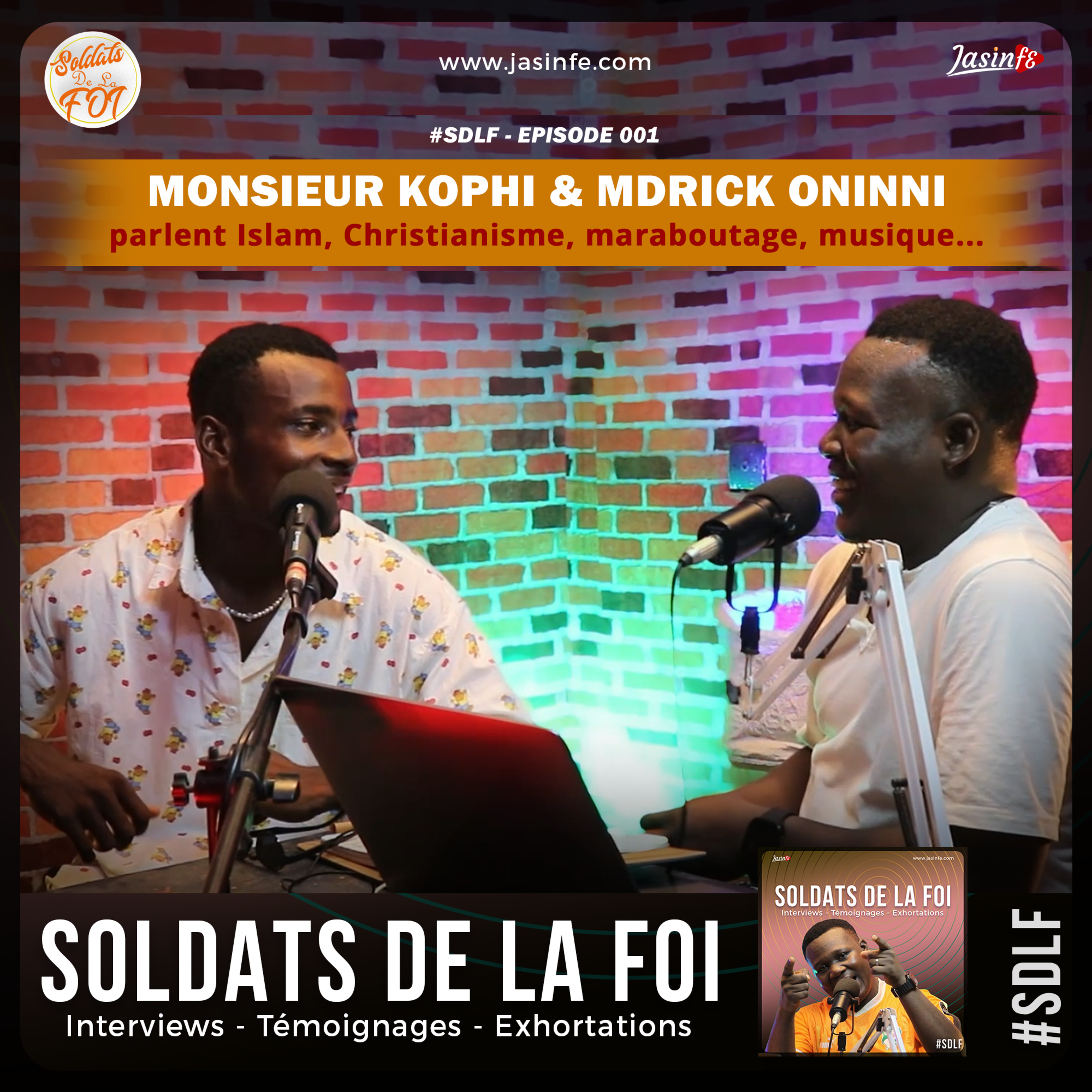 #SDLF_Ep001 - Monsieur Kophi et Mdrick Oninni parlent Islam, Christianisme, maraboutage, musique