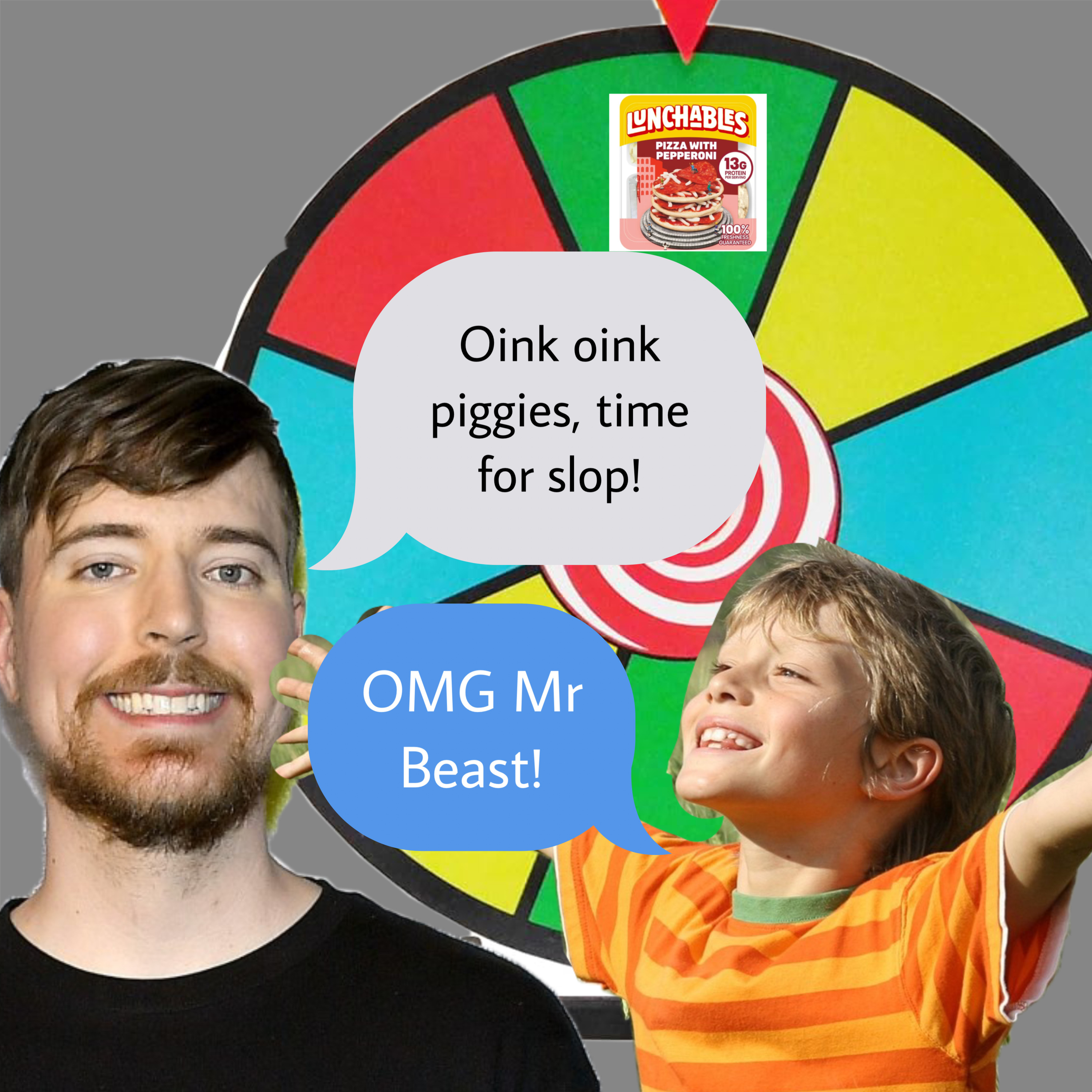 Idea 18: Oink Oink Piggies, Eat Mr. Beast’s Influencer Slop episode artwork