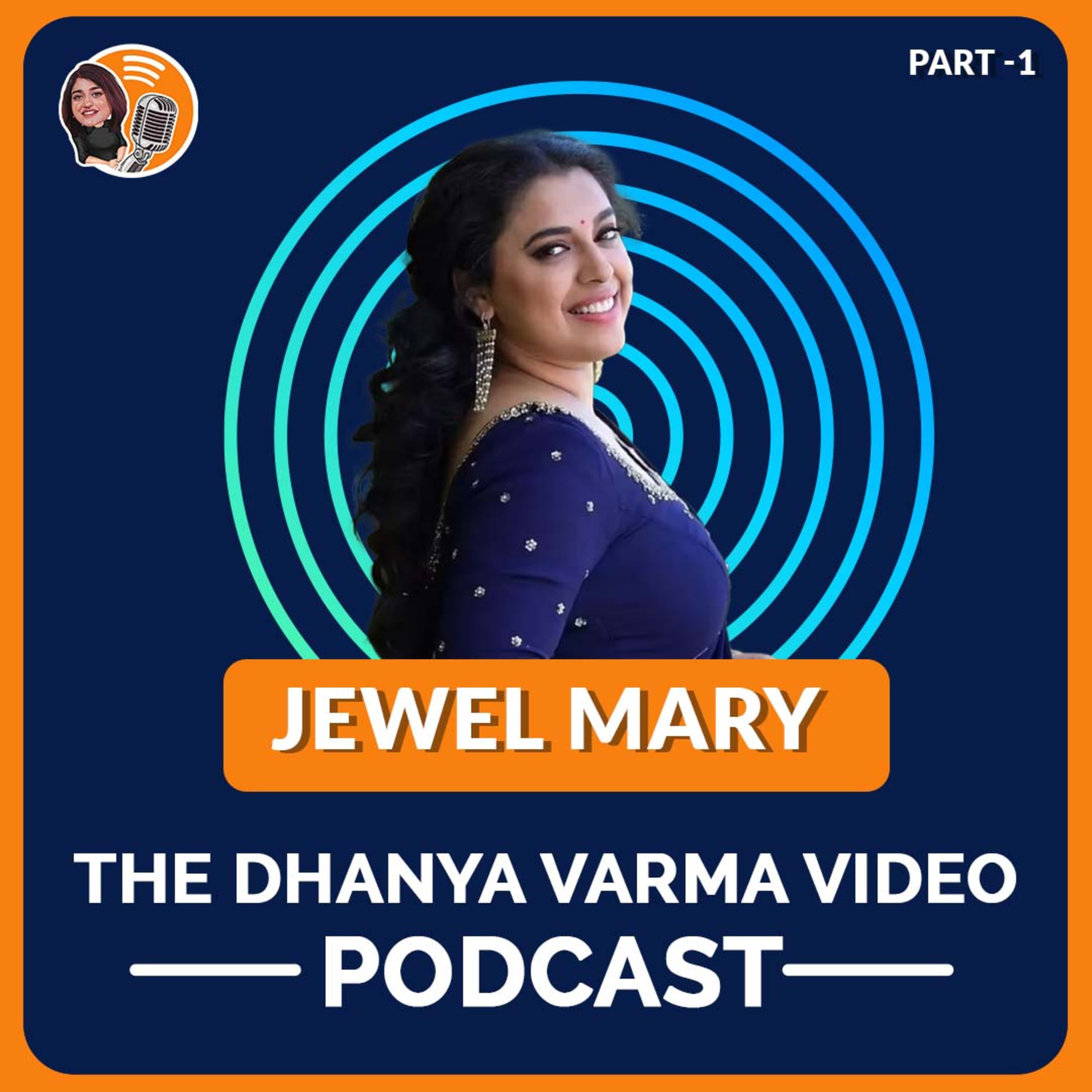 P1 : Actor Anchor Jewel Mary talks about her career, her divorce and her battles with Cancer on the Dhanya Varma podacst