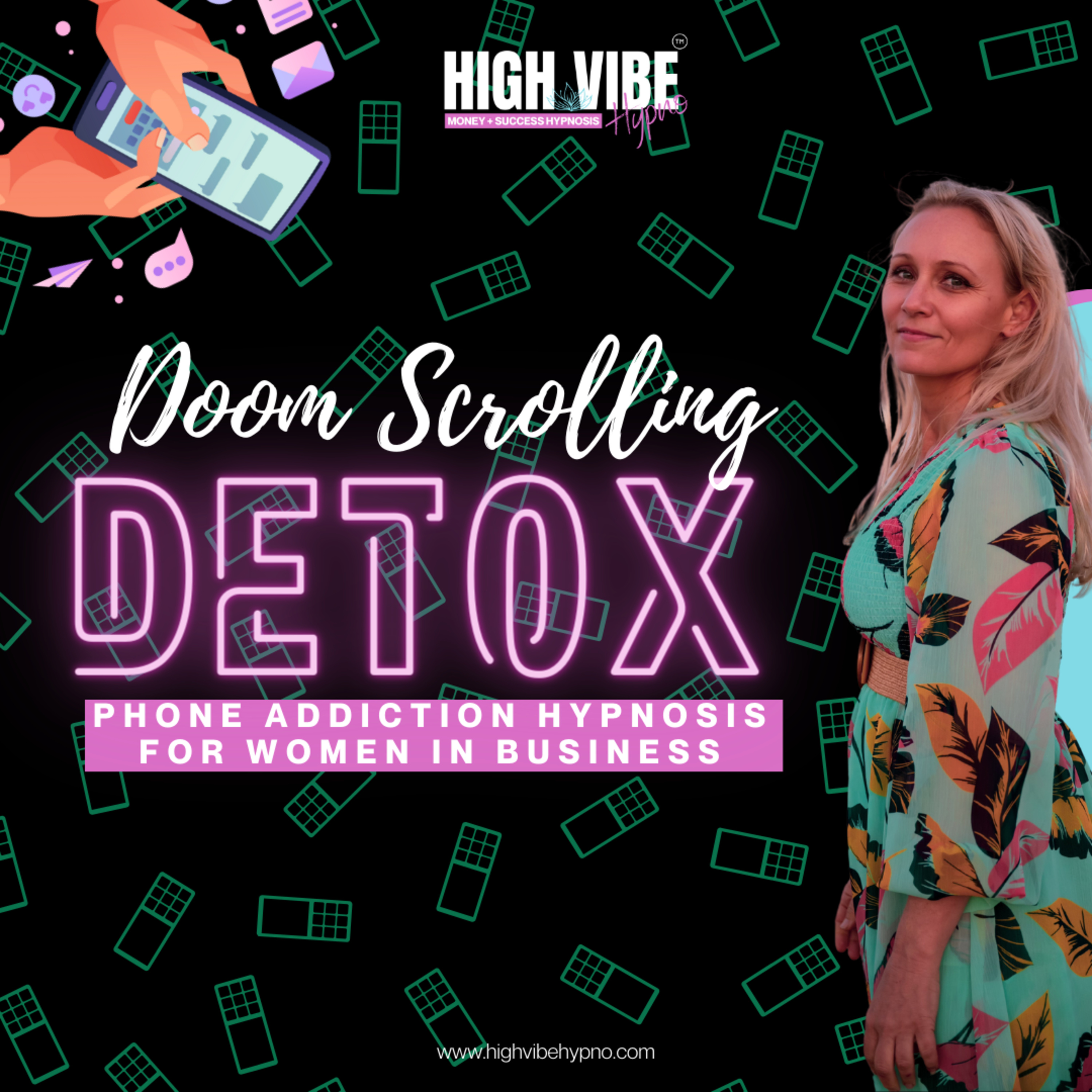 Hypnosis: Doom Scroll Detox for Phone Addiction episode artwork