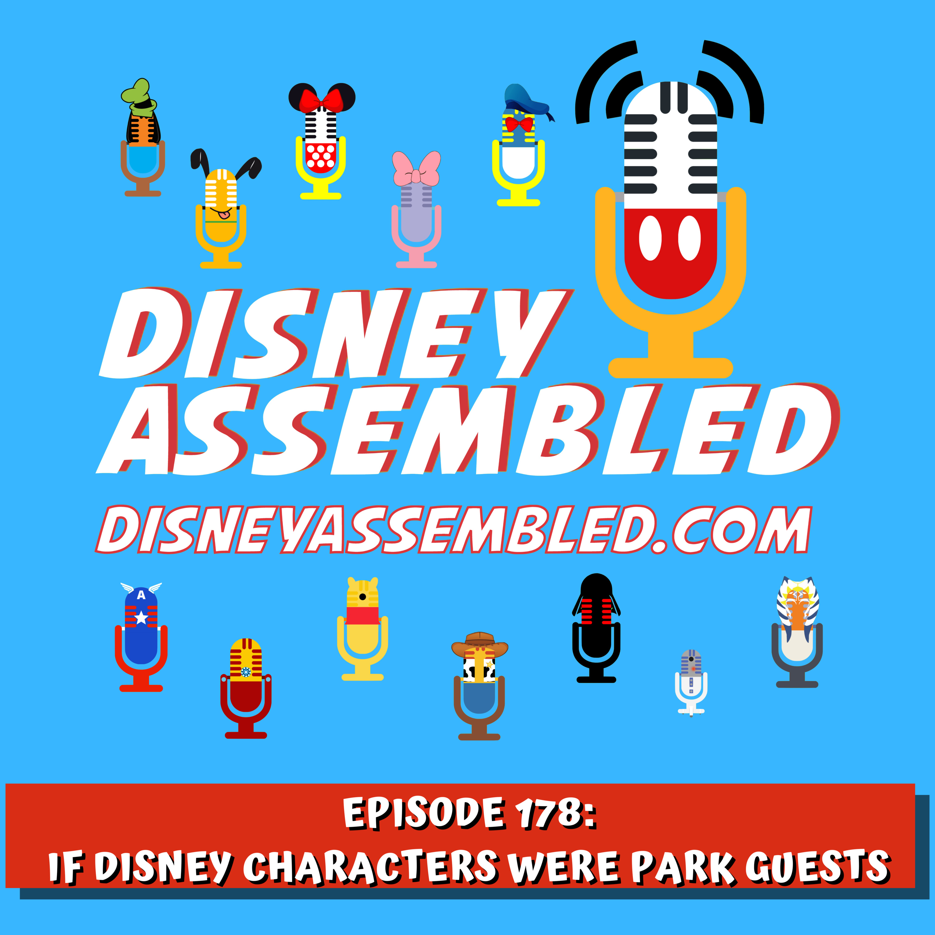 If Disney Characters Were Park Guests episode artwork