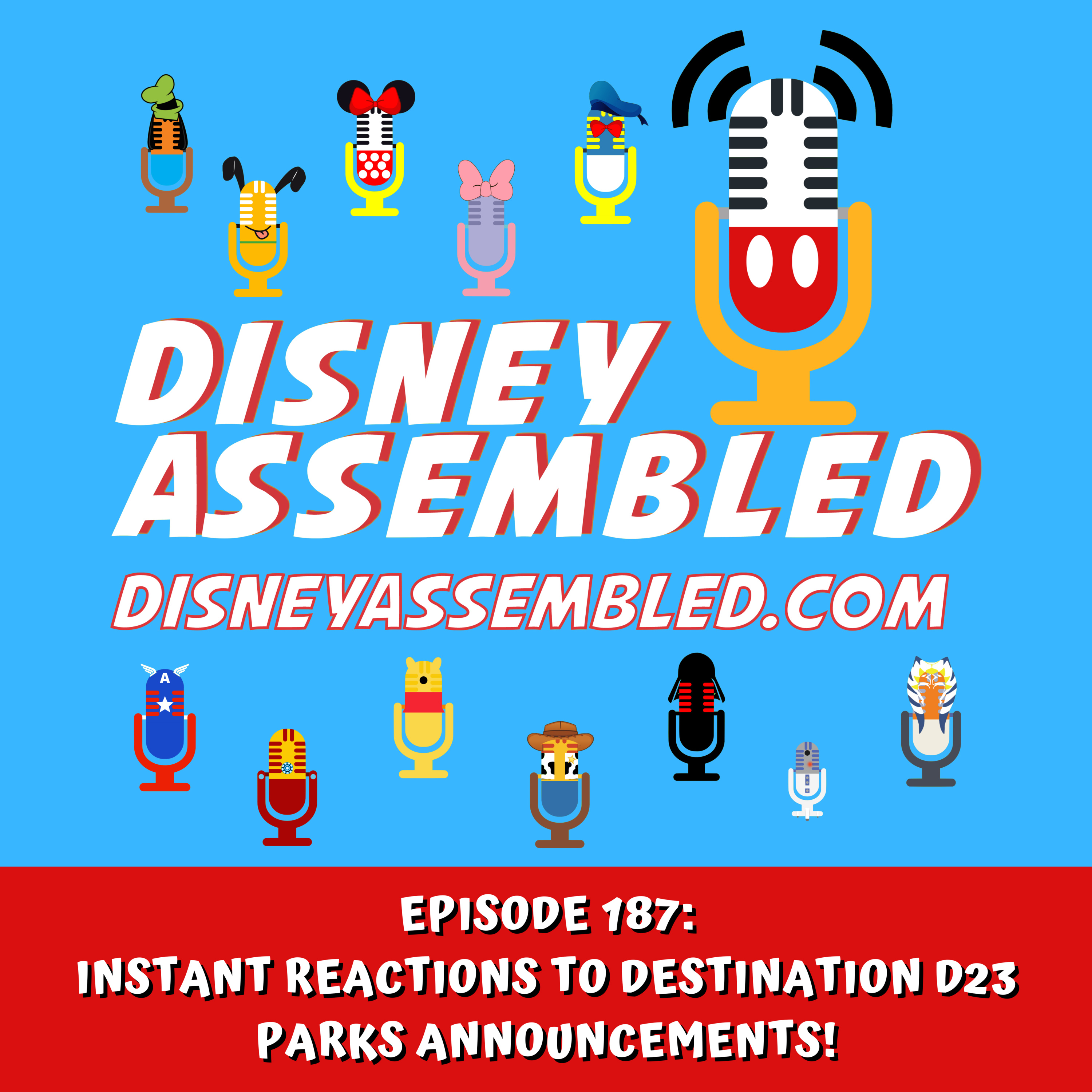 Instant Reactions to Destination D23 Parks Announcements! episode artwork