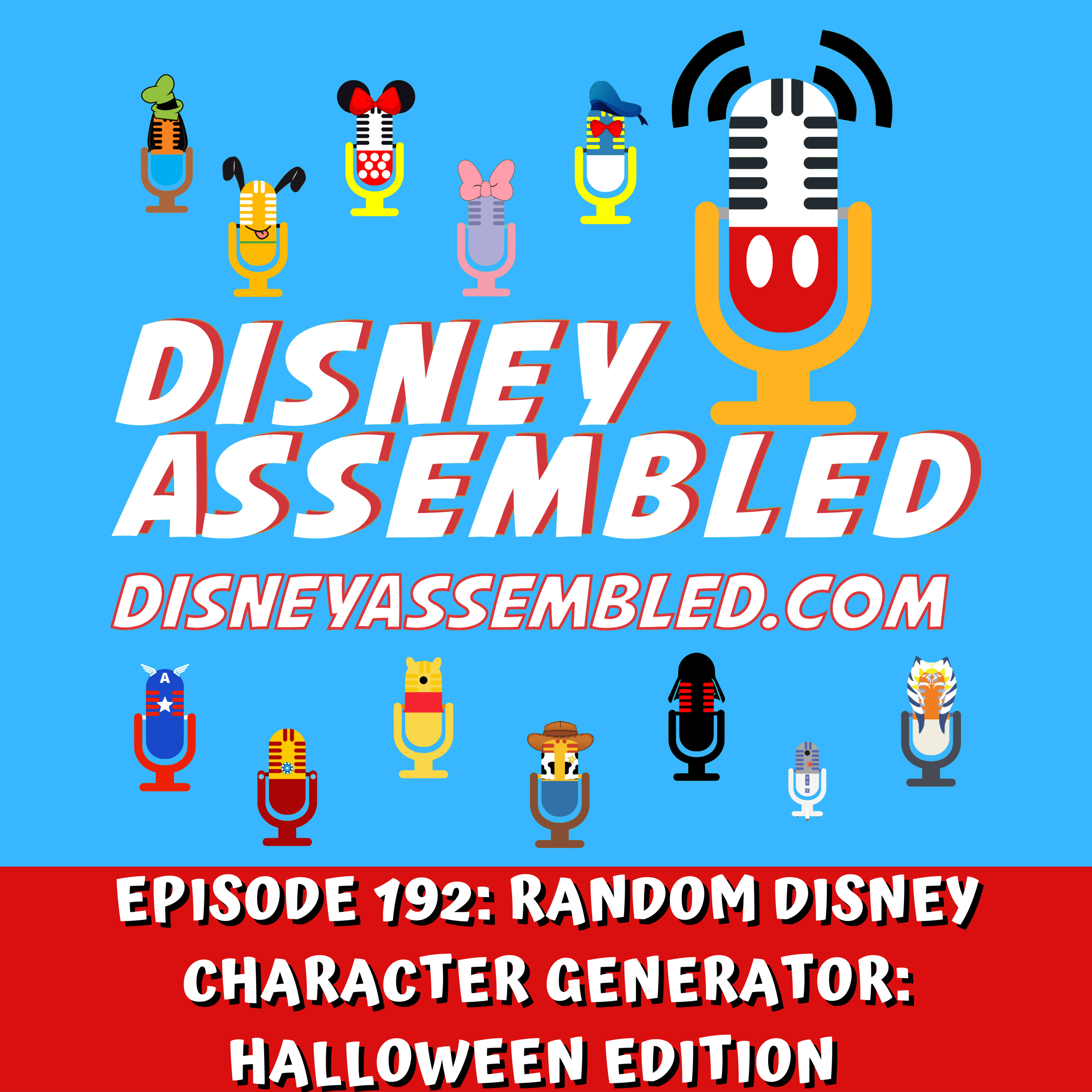 Random Disney Character Generator: Halloween Edition episode artwork