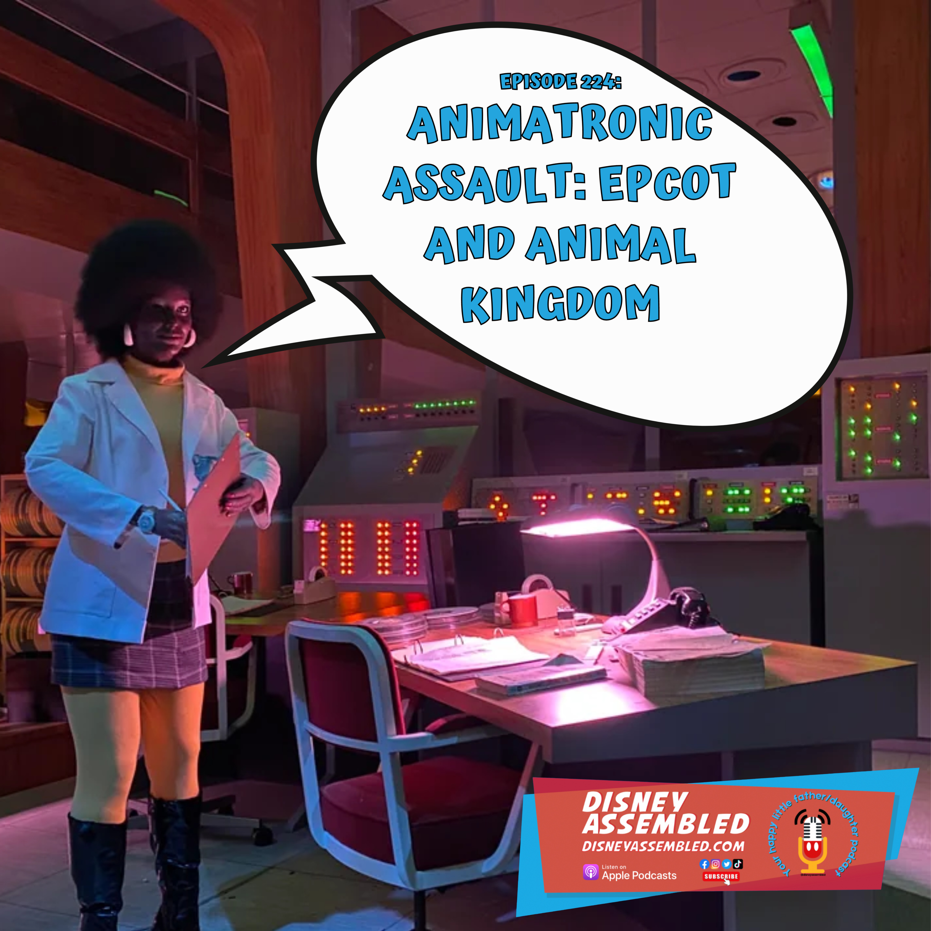 Animatronic Assault: Epcot and Animal Kingdom episode artwork