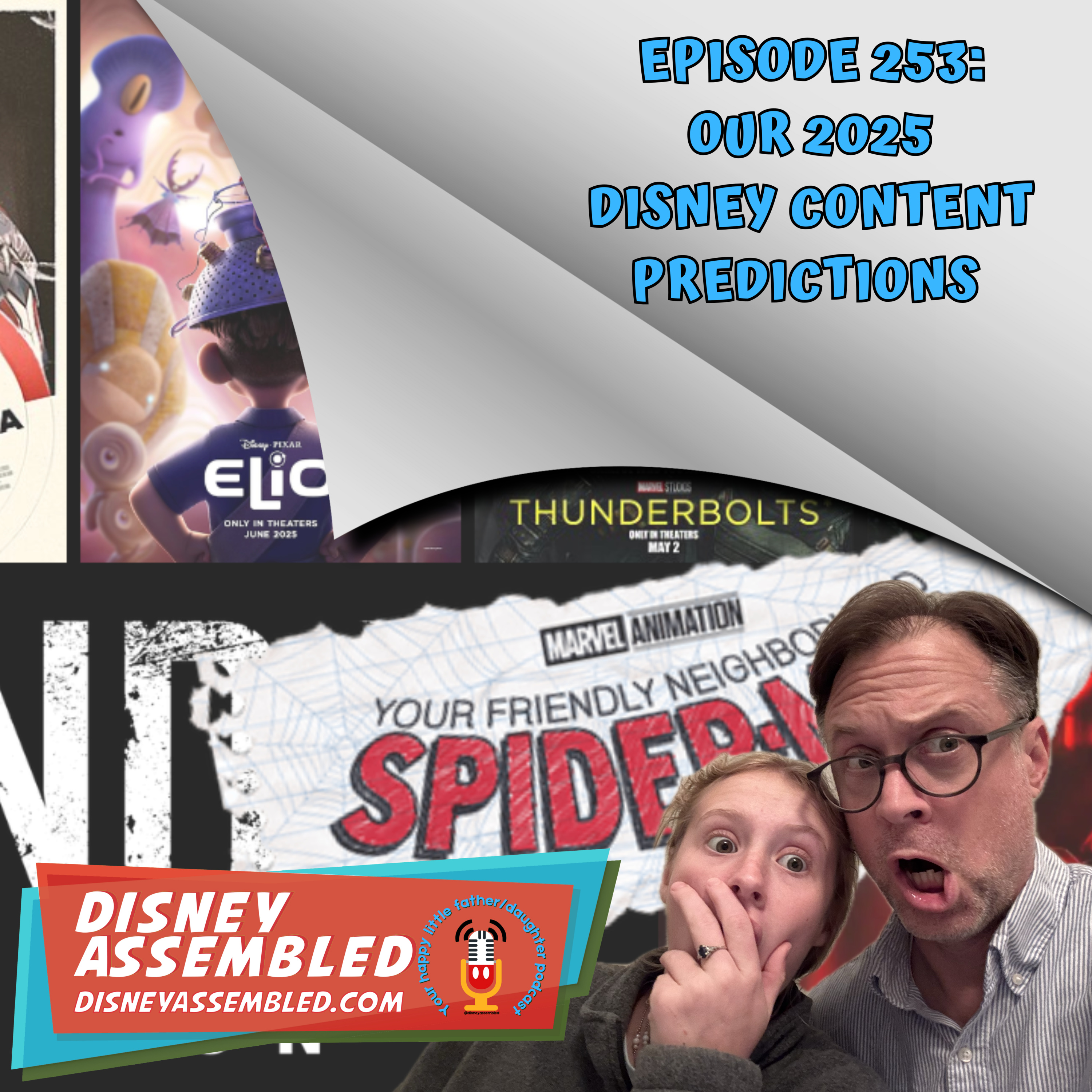 Our 2025 Disney Content Predictions episode artwork