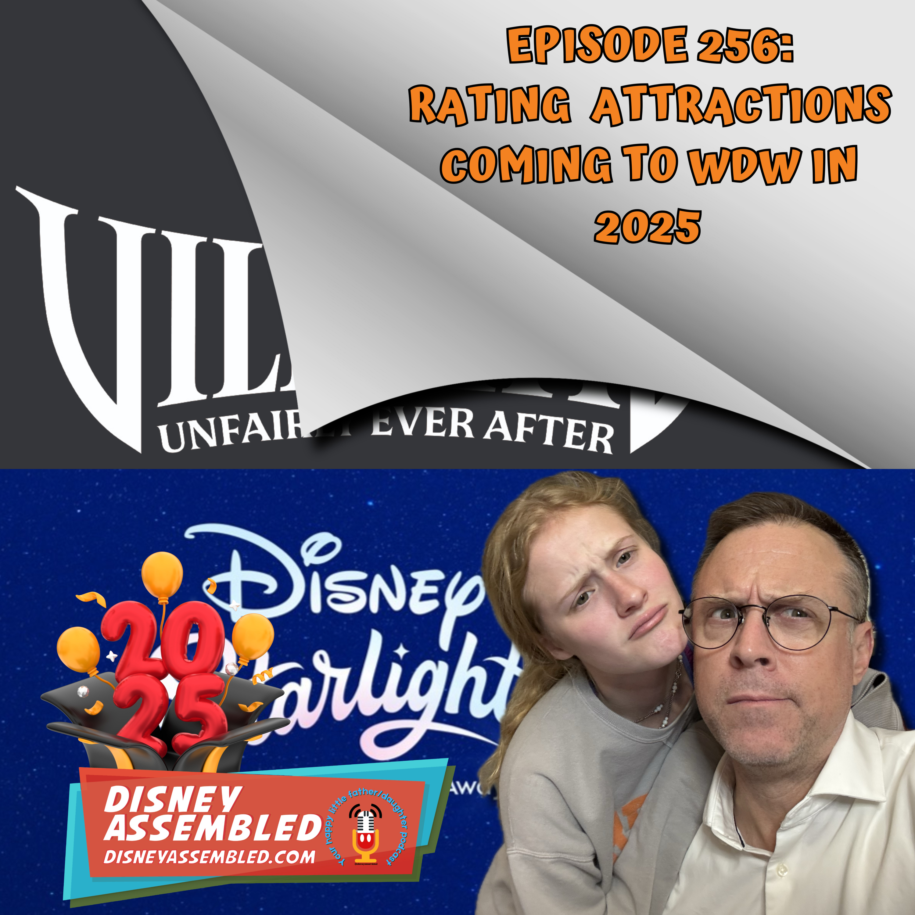 Rating Attractions Coming To WDW In 2025 episode artwork