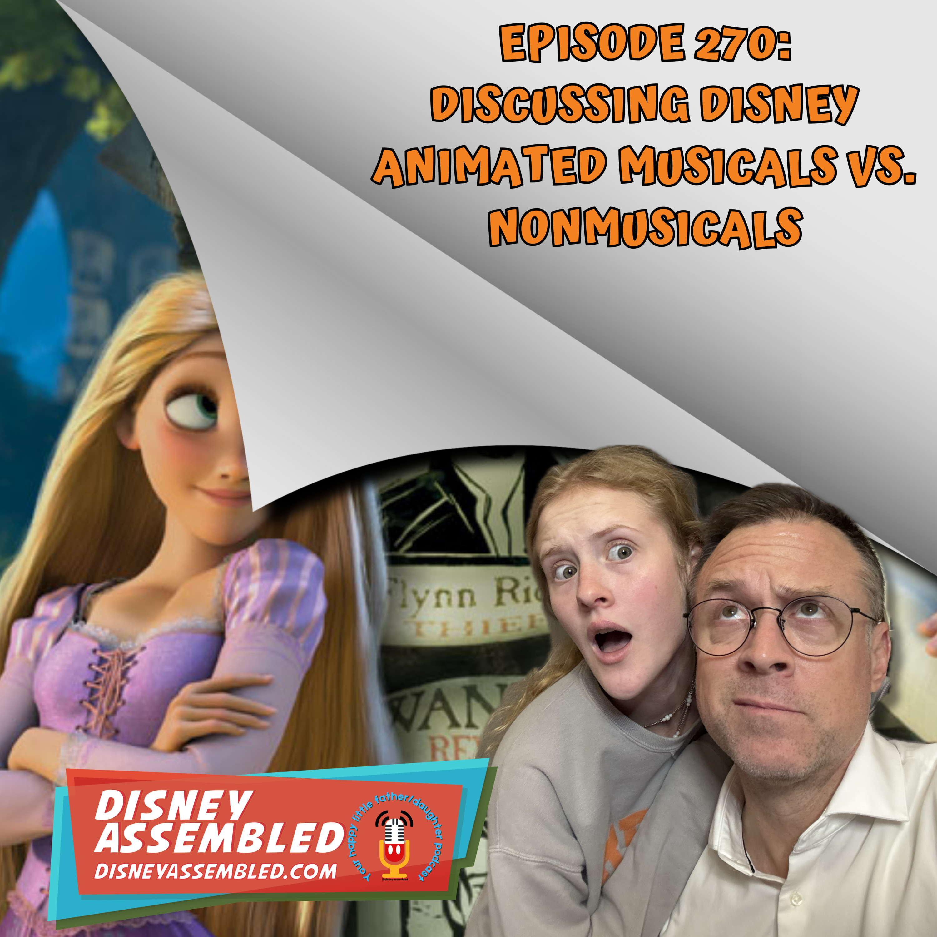 Discussing Disney Animated Musicals Vs. Nonmusicals episode artwork