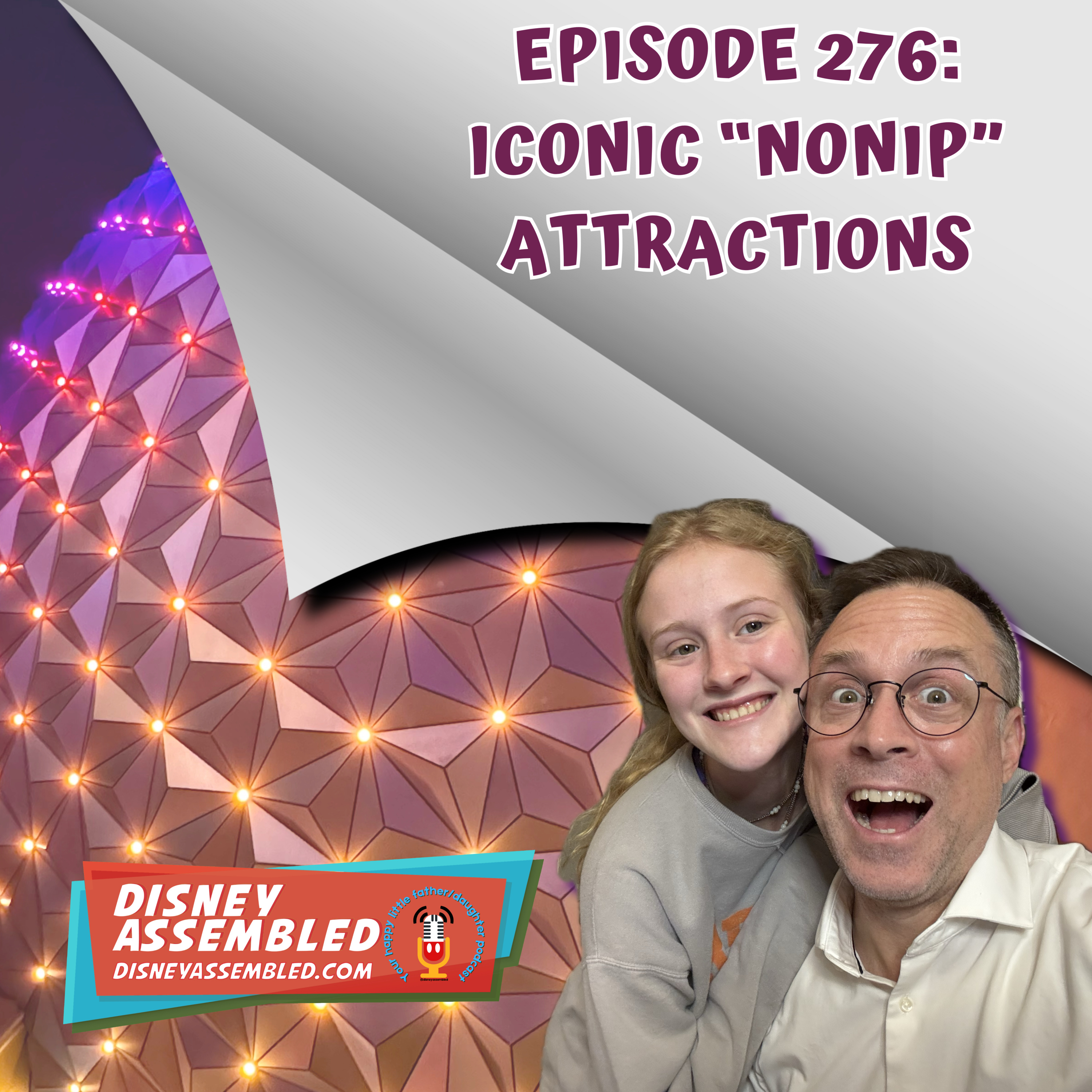 Iconic "NONIP" Attractions episode artwork