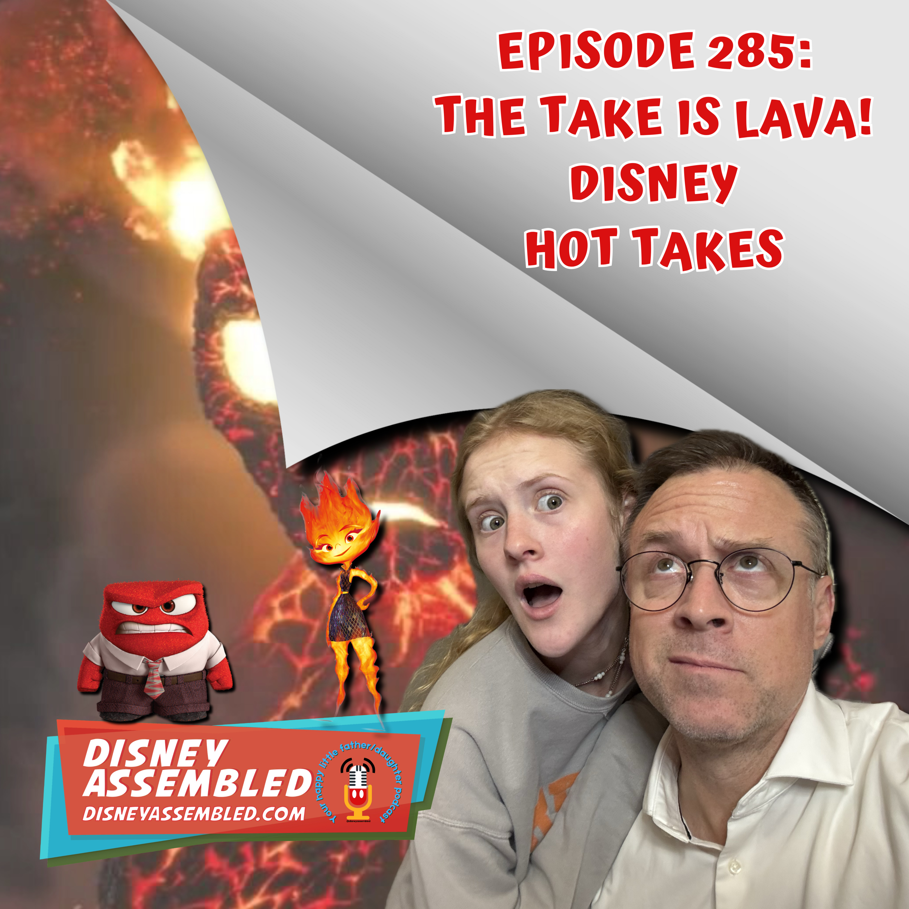 The Take Is Lava! Disney Hot Takes episode artwork