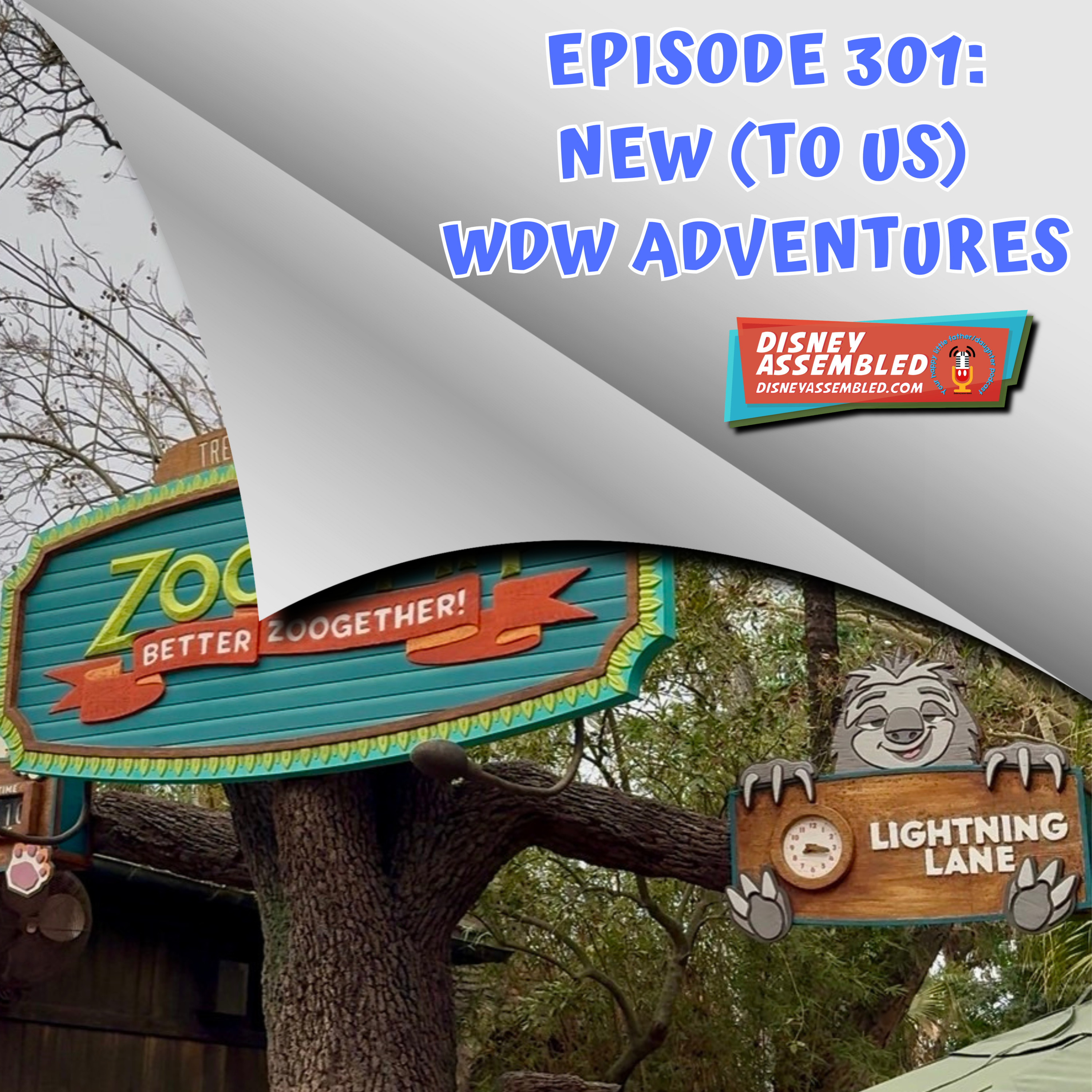 New (To Us) WDW Adventures episode artwork