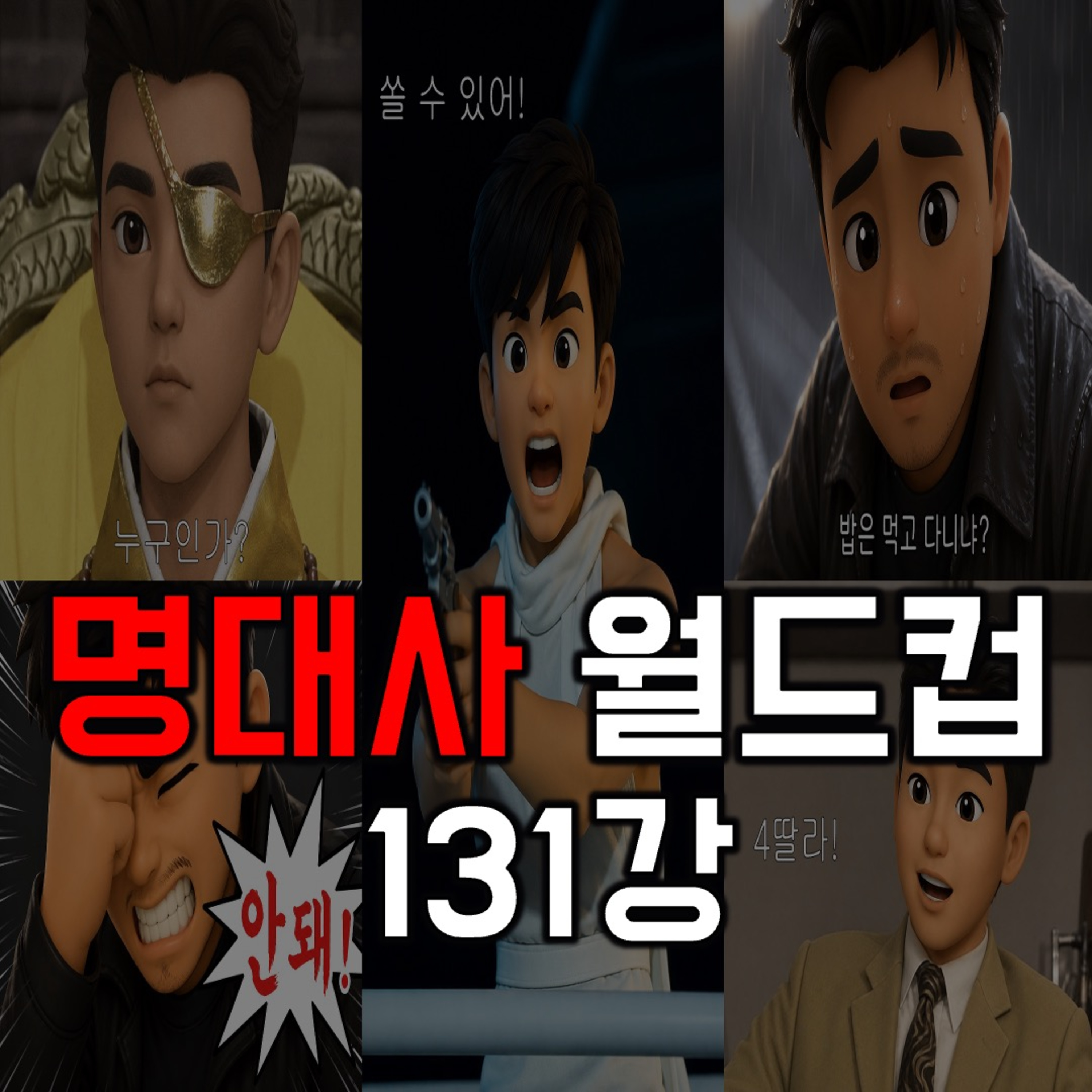 [요즘 월드컵 뭐 함?]한국 영화&드라마 명대사 월드컵 131강(26.06.12 요봄난봄 라이브) episode artwork