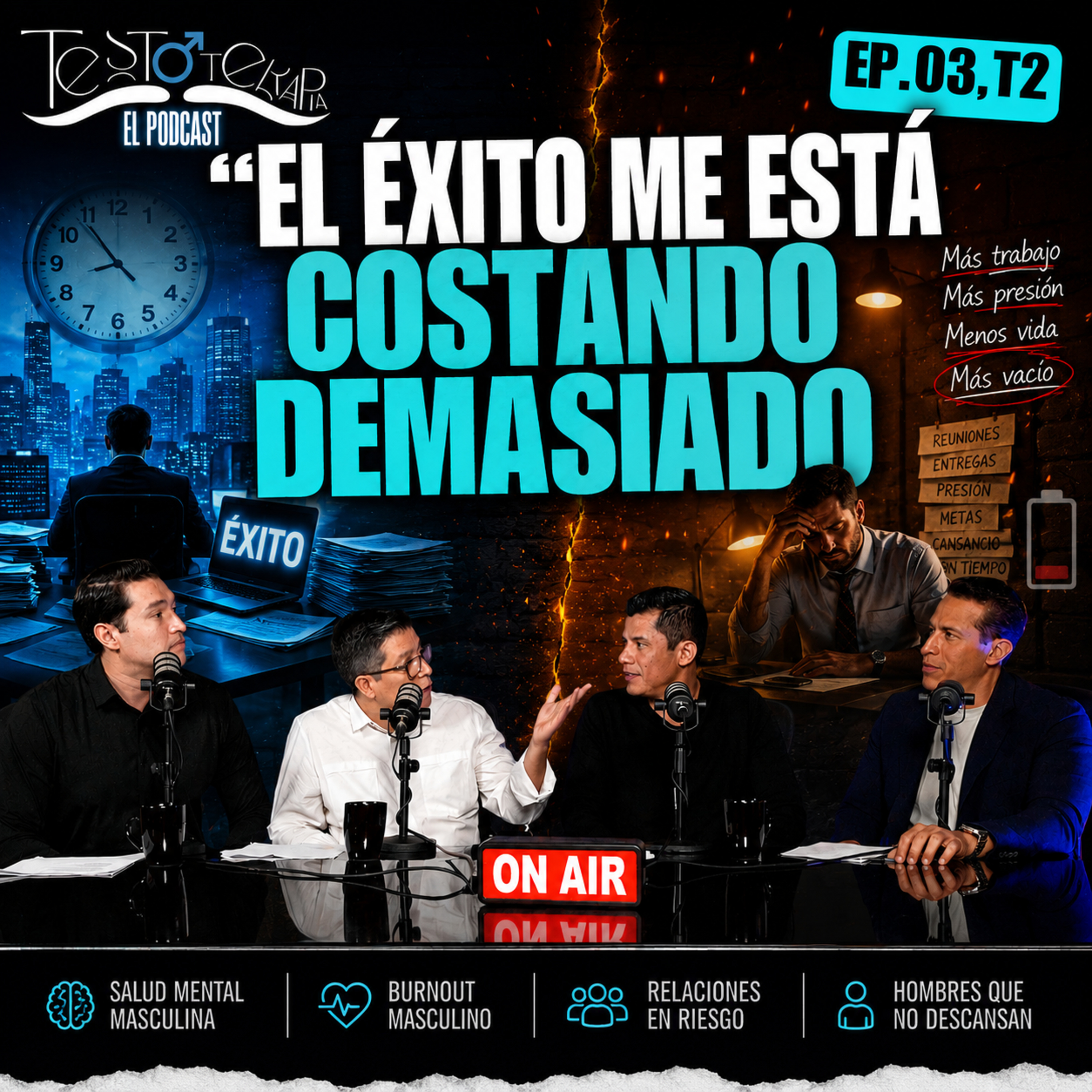 Burnout masculino: hombres exitosos, hombres agotados episode artwork
