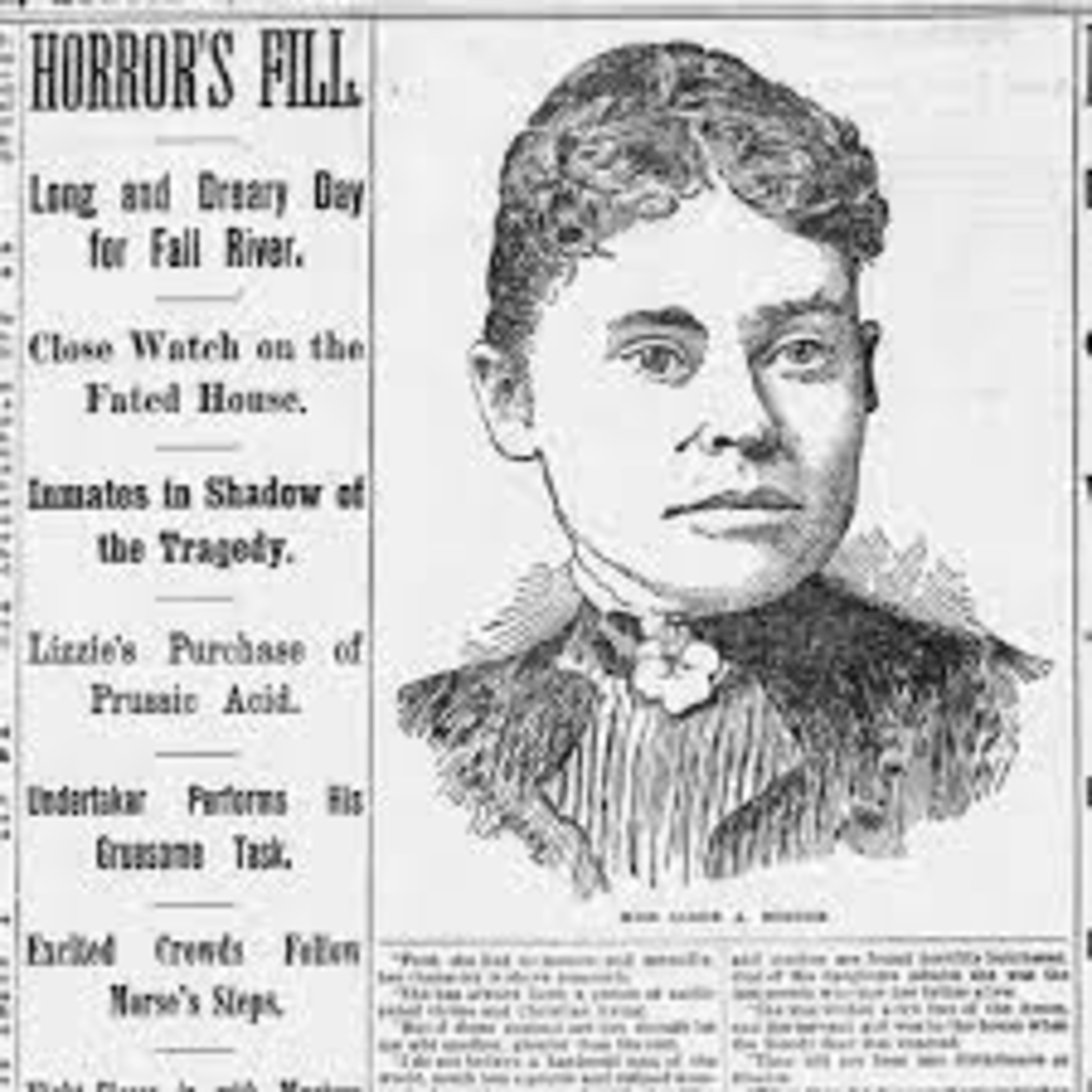 Lizzie Borden took an axe ...