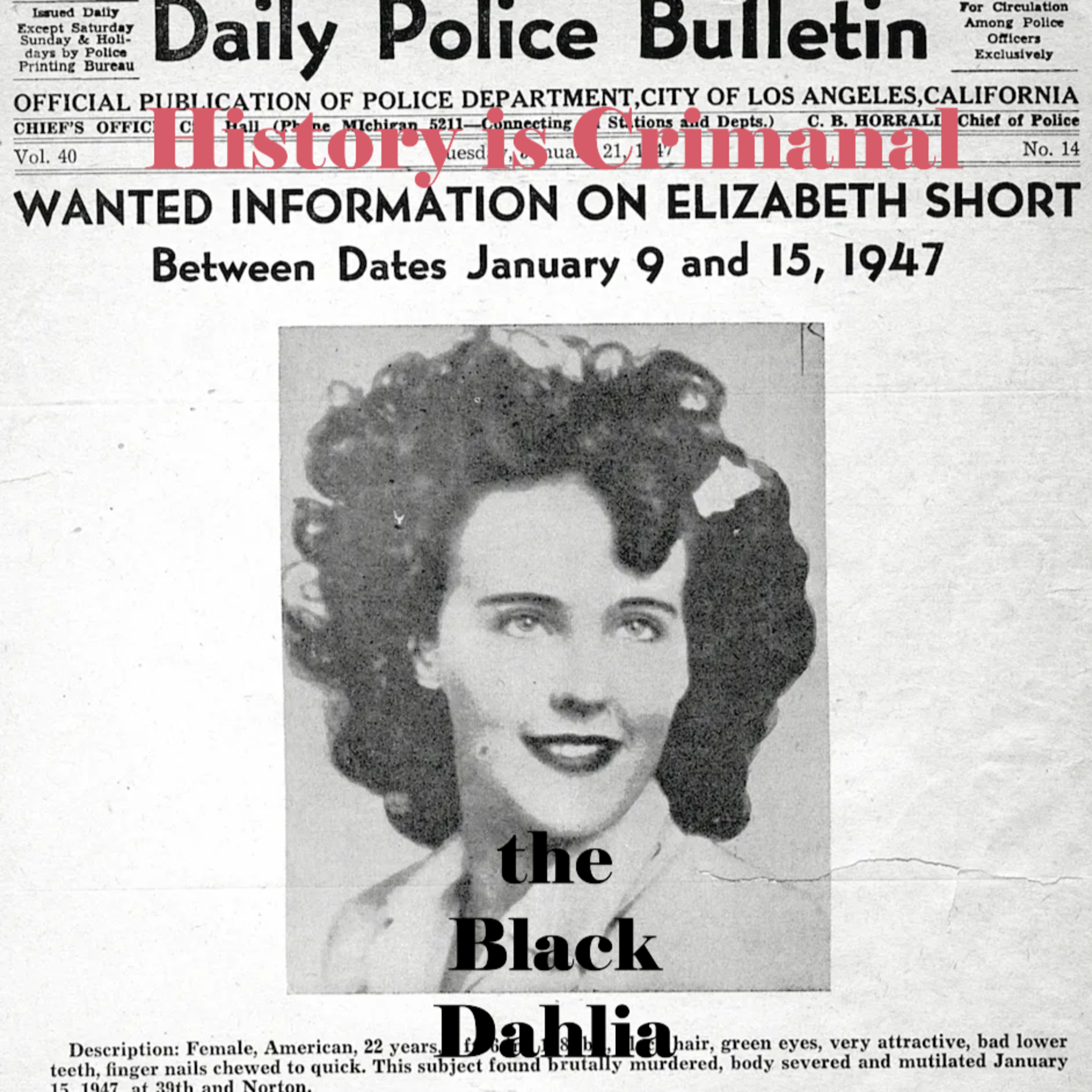 The Black Dahlia: Cupid's lousy aim
