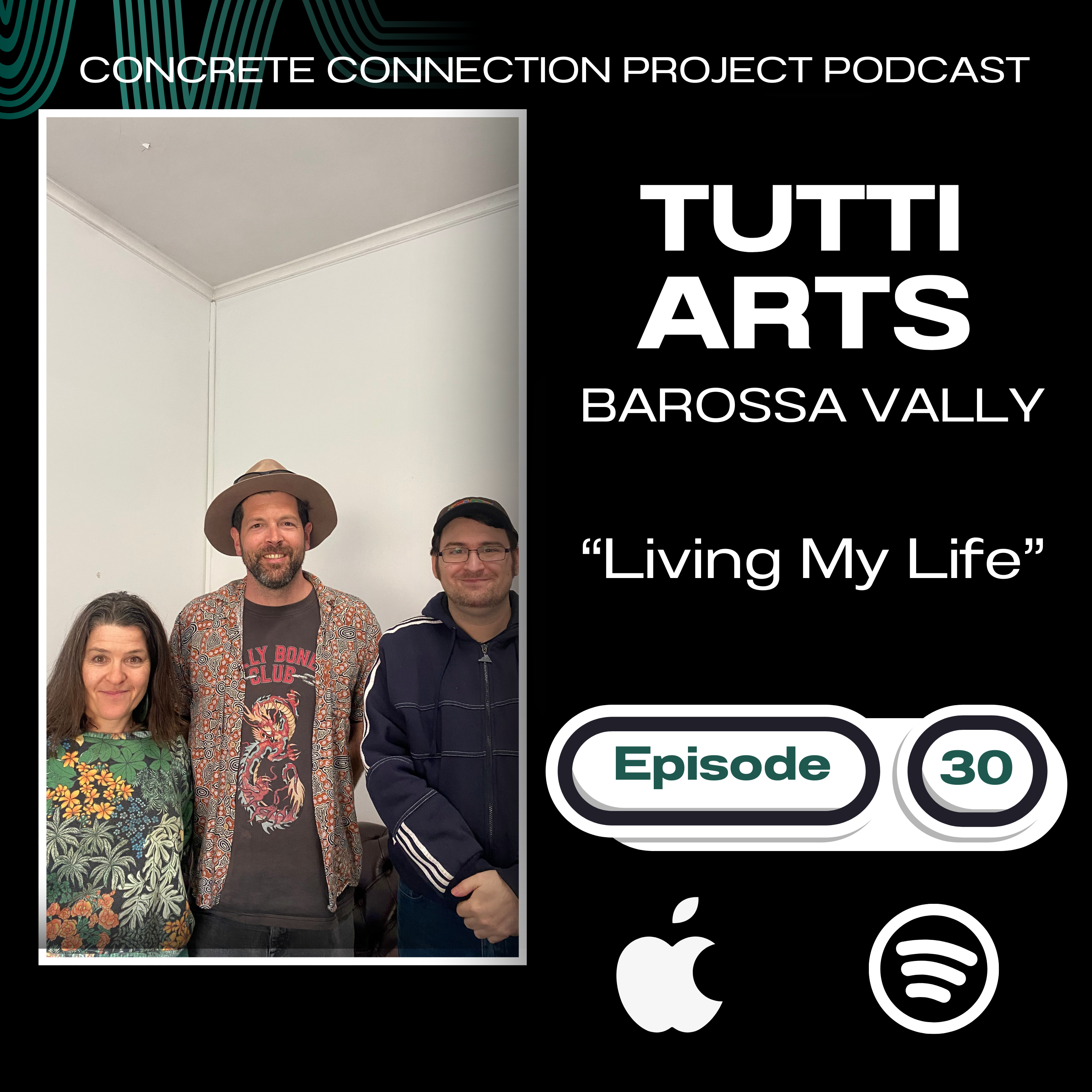 Episode 30: "Living My Life" w/ Tutti Arts - Suzanne and Alex episode artwork