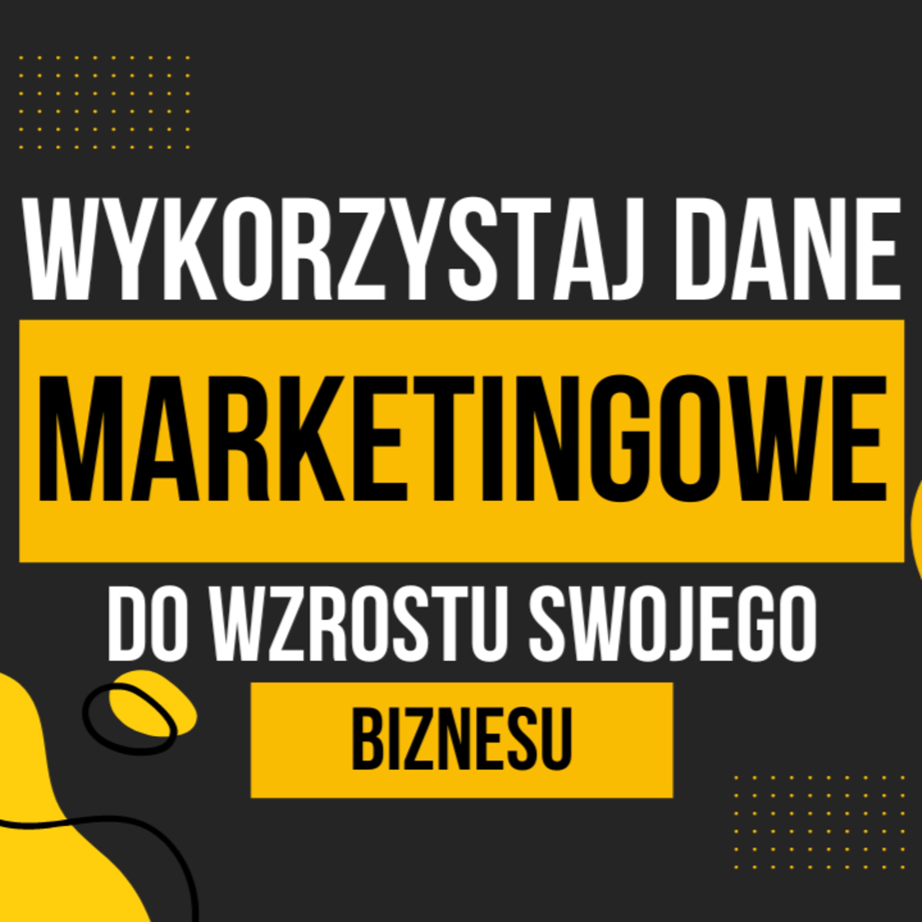 ANALITYKA MARKETINGOWA w E-COMMERCE| NARZĘDZIA/DANE/METRYKI - JAK ROBIĆ TO DOBRZE episode artwork