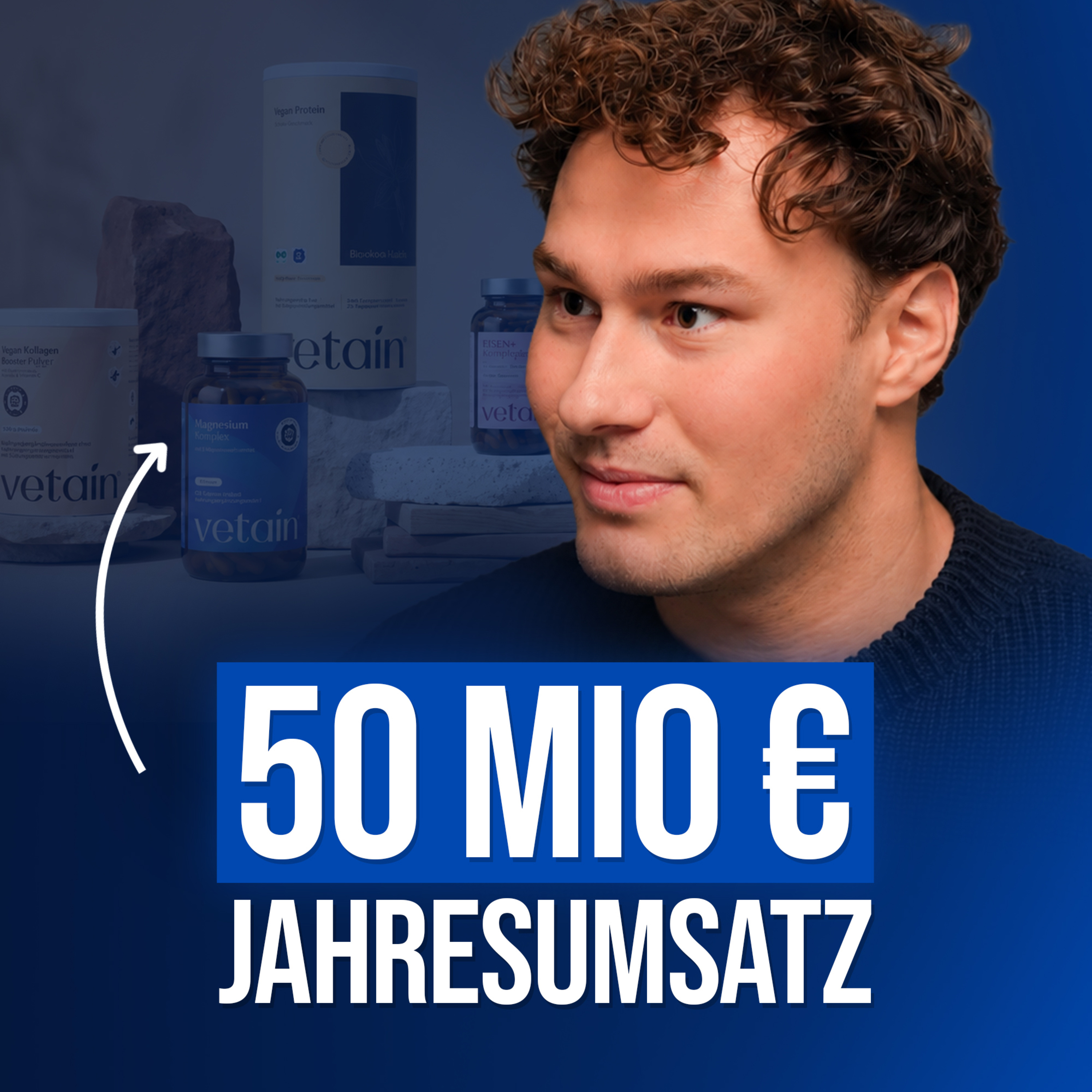 Mit 25 Jahren von 0 auf 50 Mio. € Jahresumsatz mit Supplements ohne Zusätze episode artwork