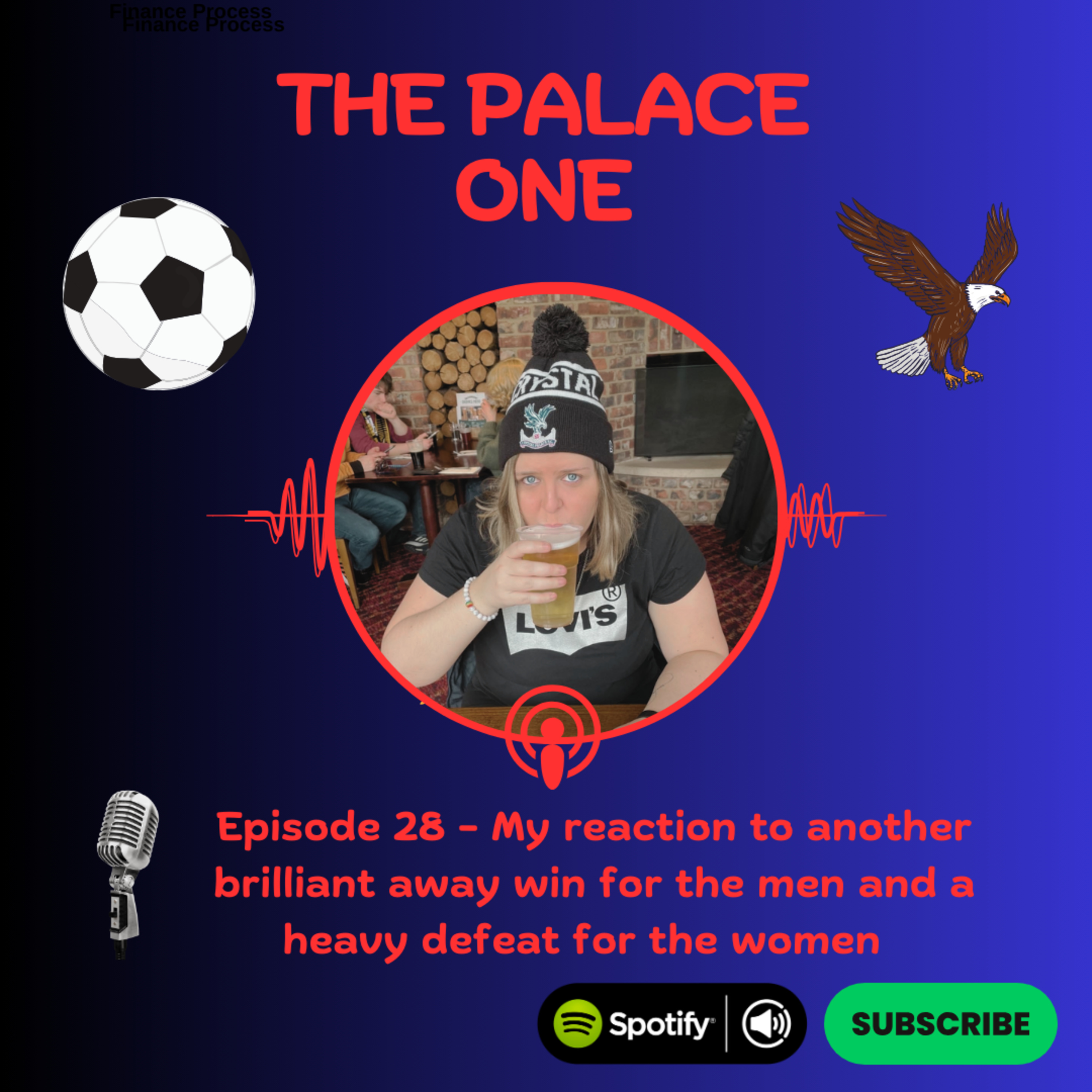 Episode 28: The Palace One Reacts - Another brilliant away win for the men and a heavy defeat for the women episode artwork
