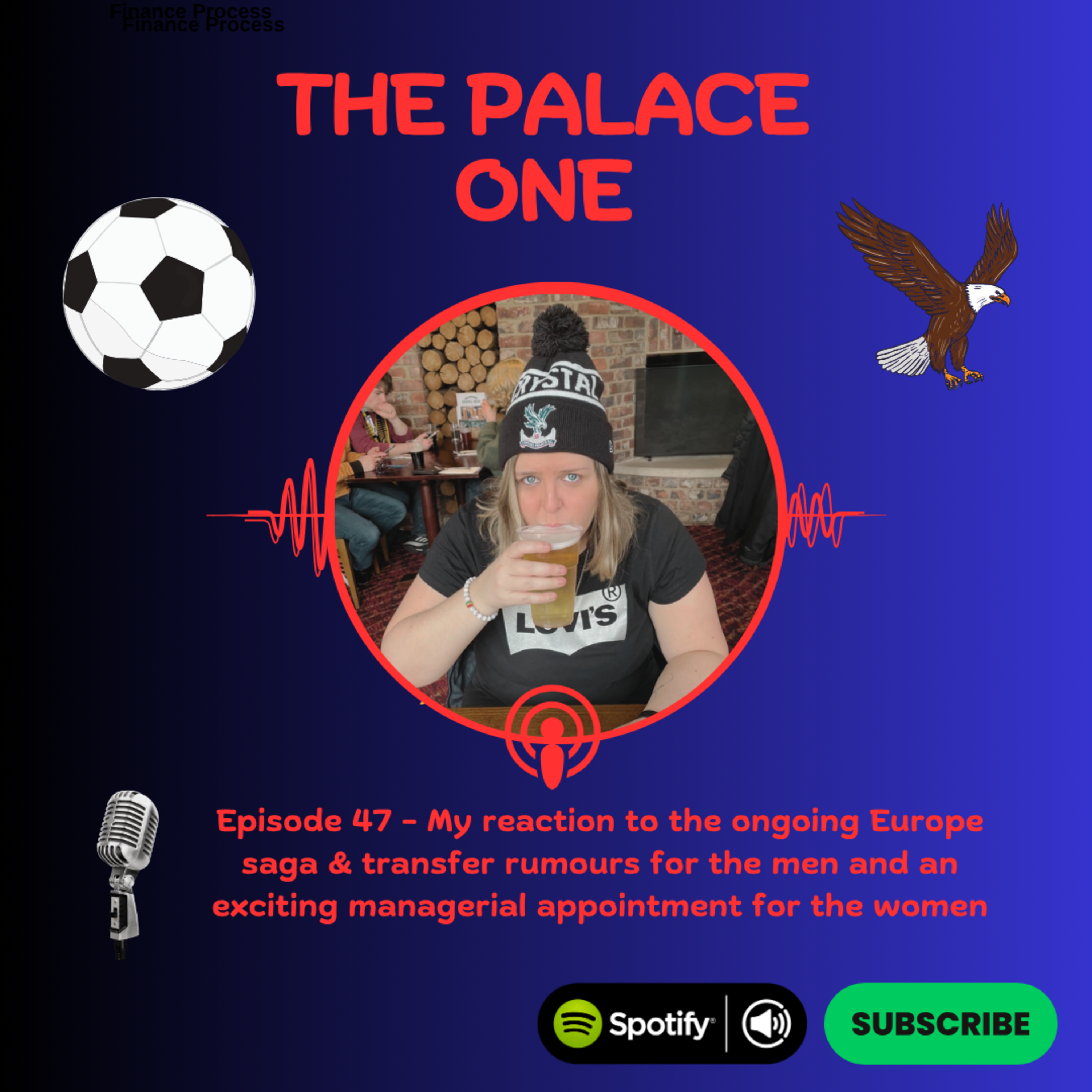 Episode 47: The Palace One Reacts - Ongoing Europe saga & transfer rumours for the men and an exciting managerial appointment for the women episode artwork