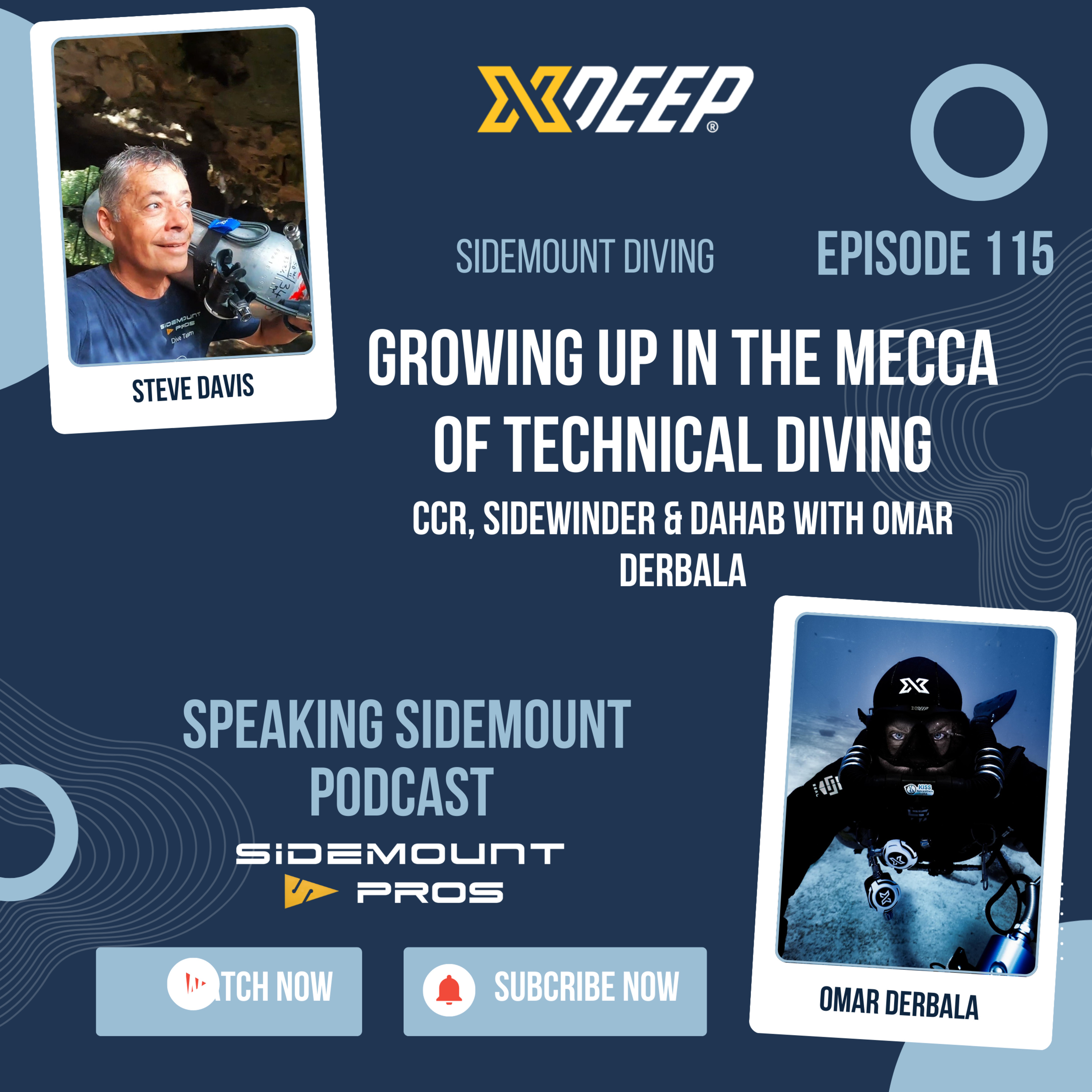 Growing Up in the Mecca of Technical Diving | CCR, Sidewinder & Dahab with Omar Derbala