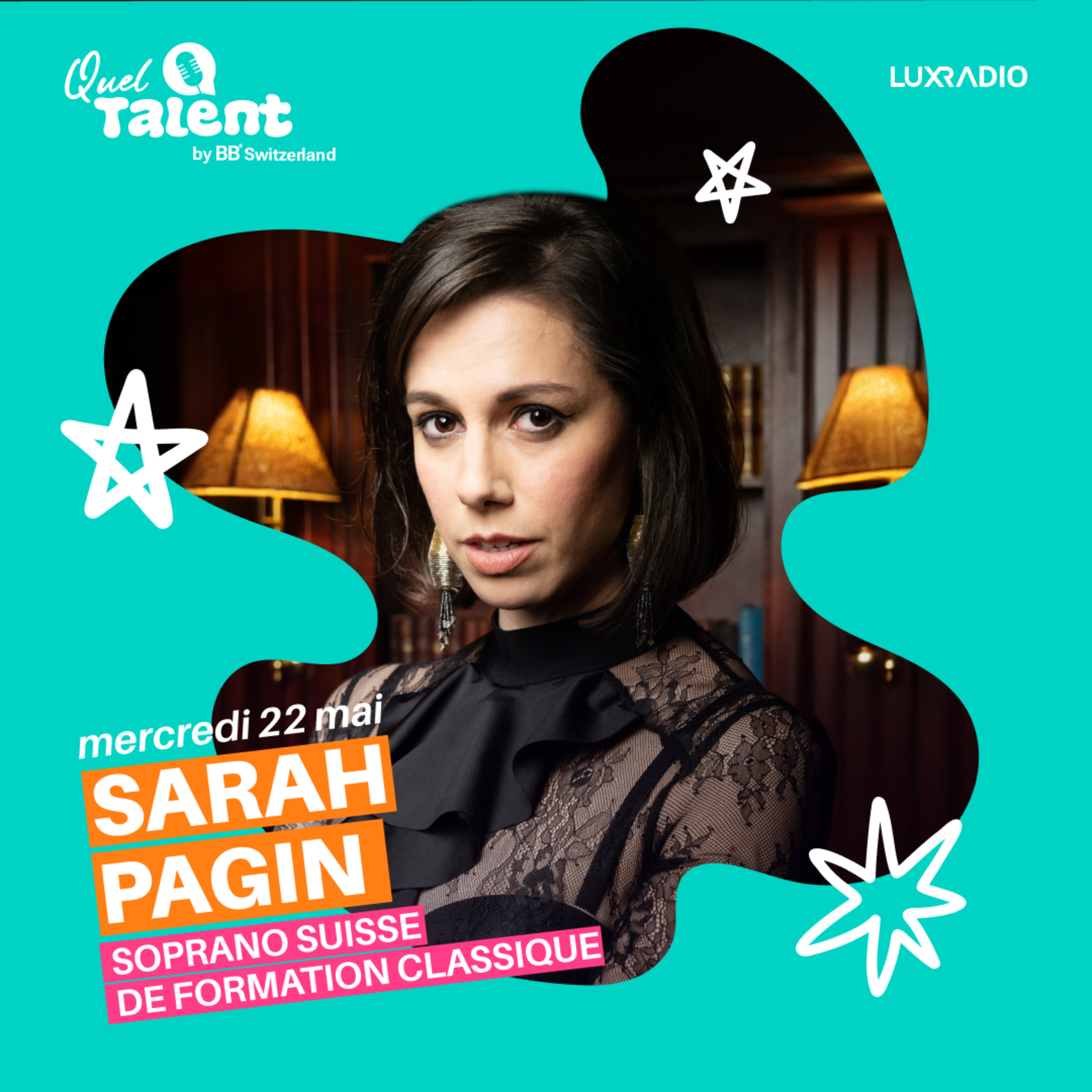 Interview de Sarah Pagin, Soprano Suisse de formation classique - Emission du 22 mai 2024 episode artwork