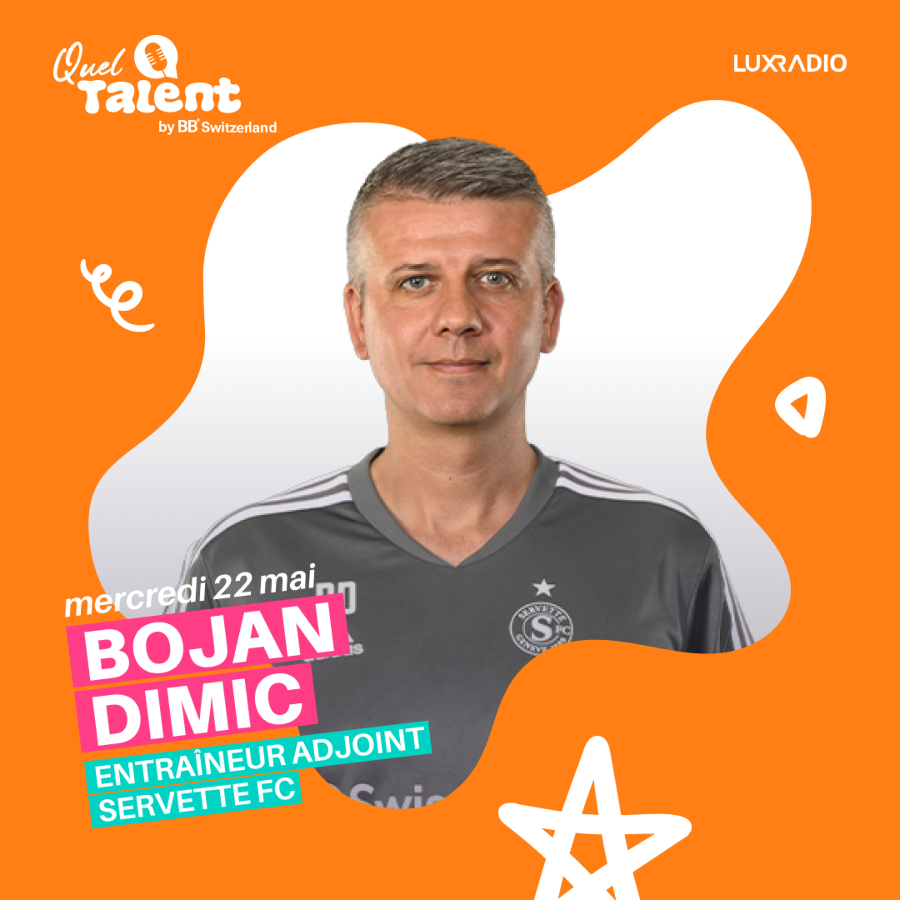 Interview de Bojan Dimic, Entraineur assistant du Servette FC - Emission du 22 mai 2024 episode artwork