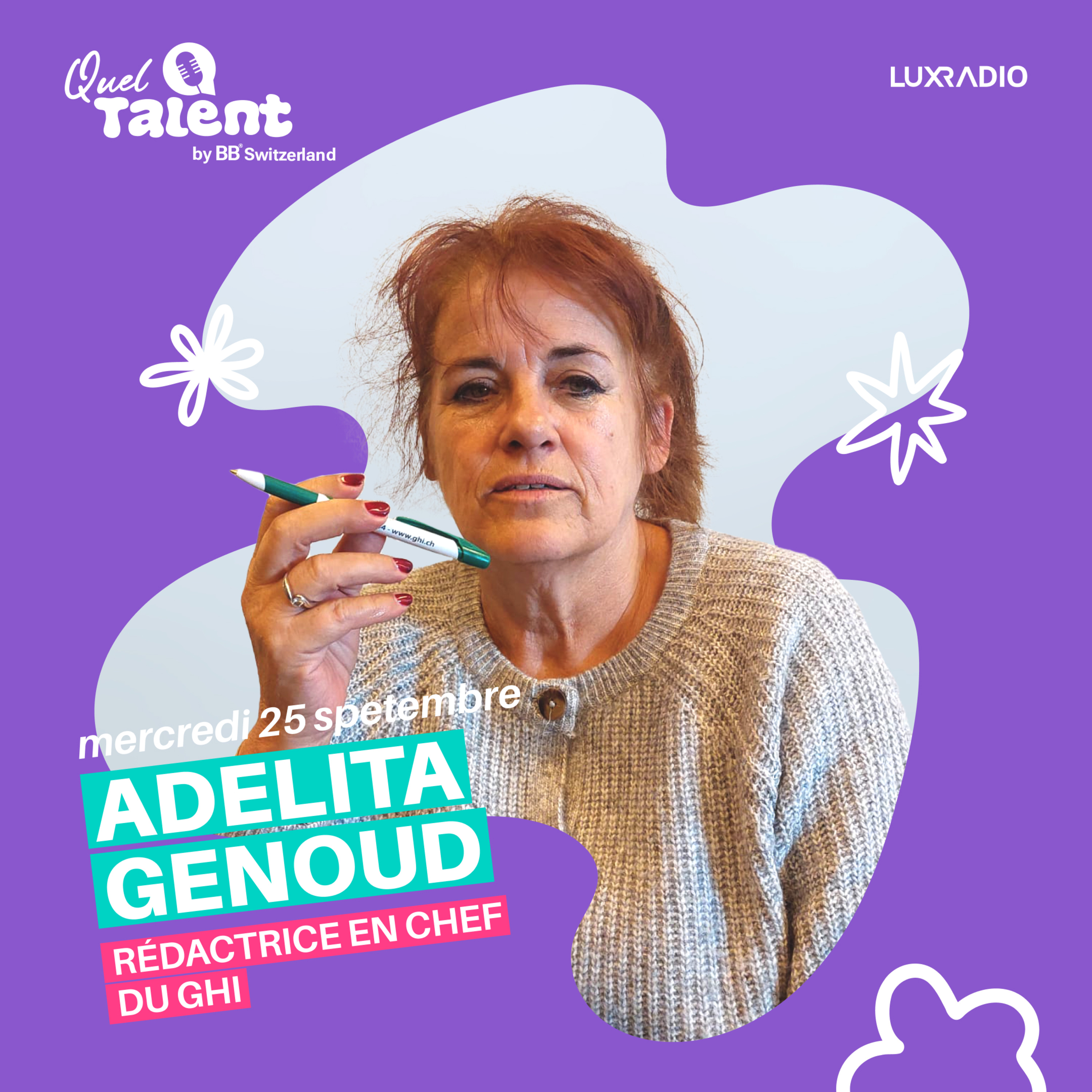Adelita Genoud, rédactrice en chef du GHI - Emission du 27 septembre 2024 episode artwork