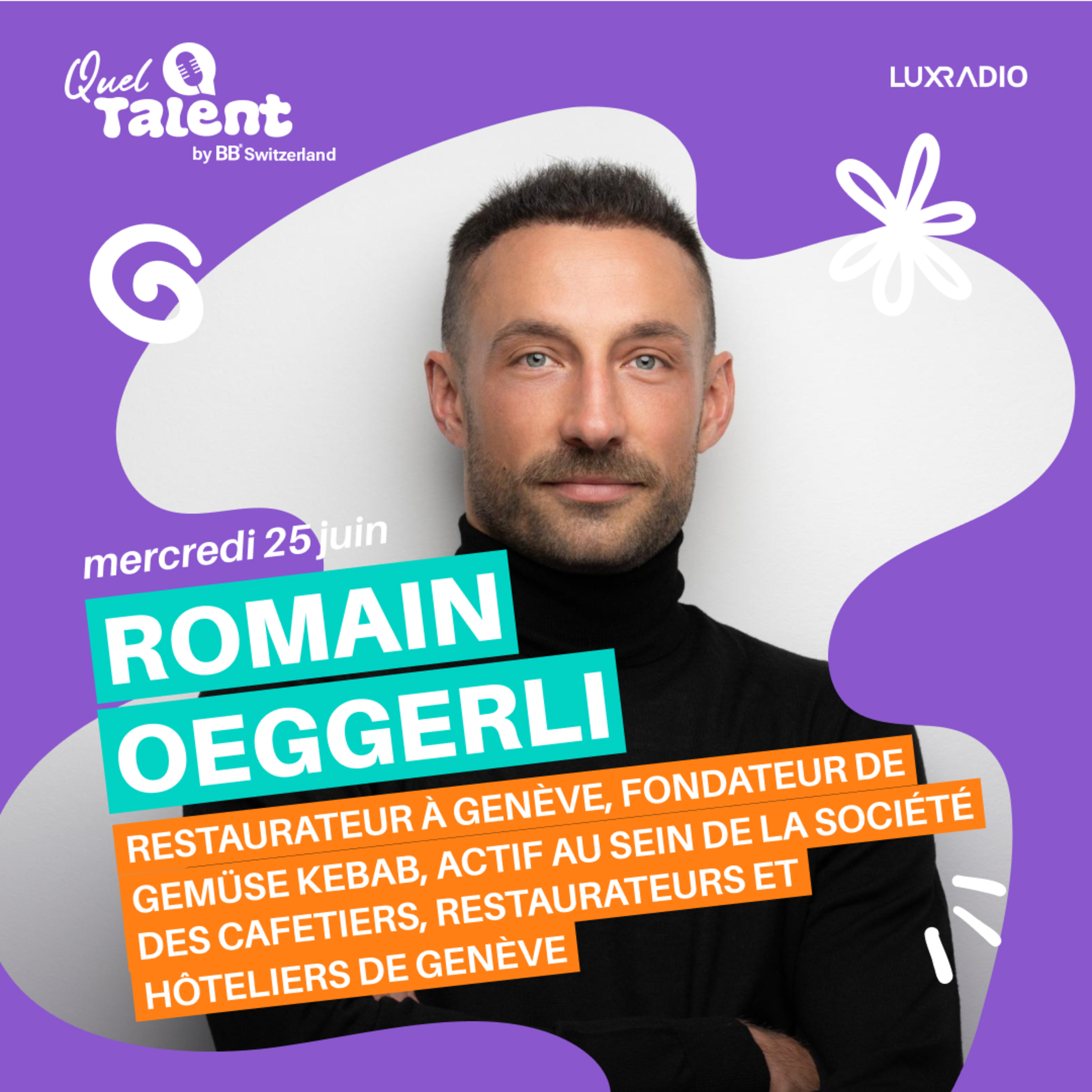 Romain Oeggerli — Fondateur de Gemüse Kebab - Emission du 25 juin 2025  episode artwork