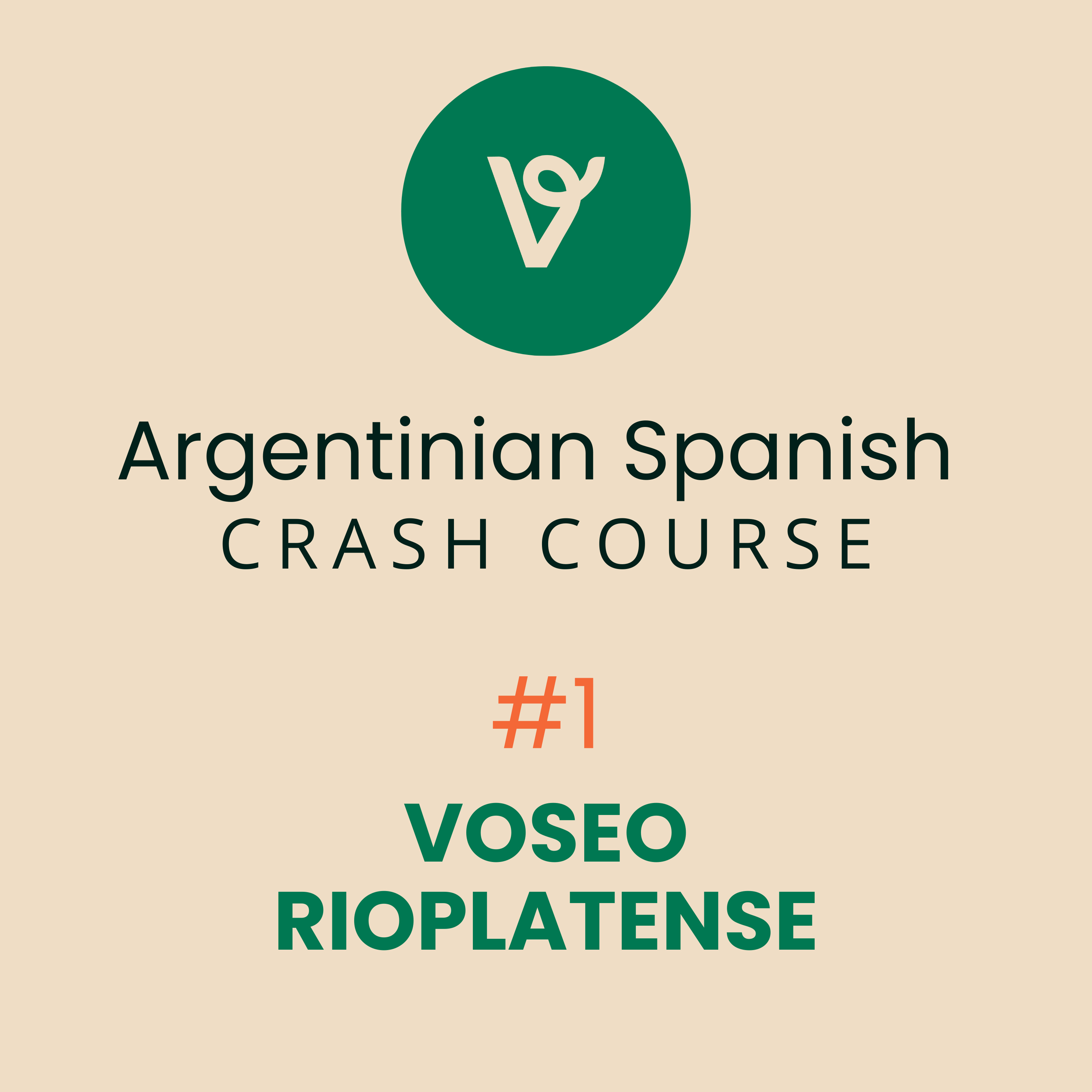 Voseo Rioplatense episode artwork