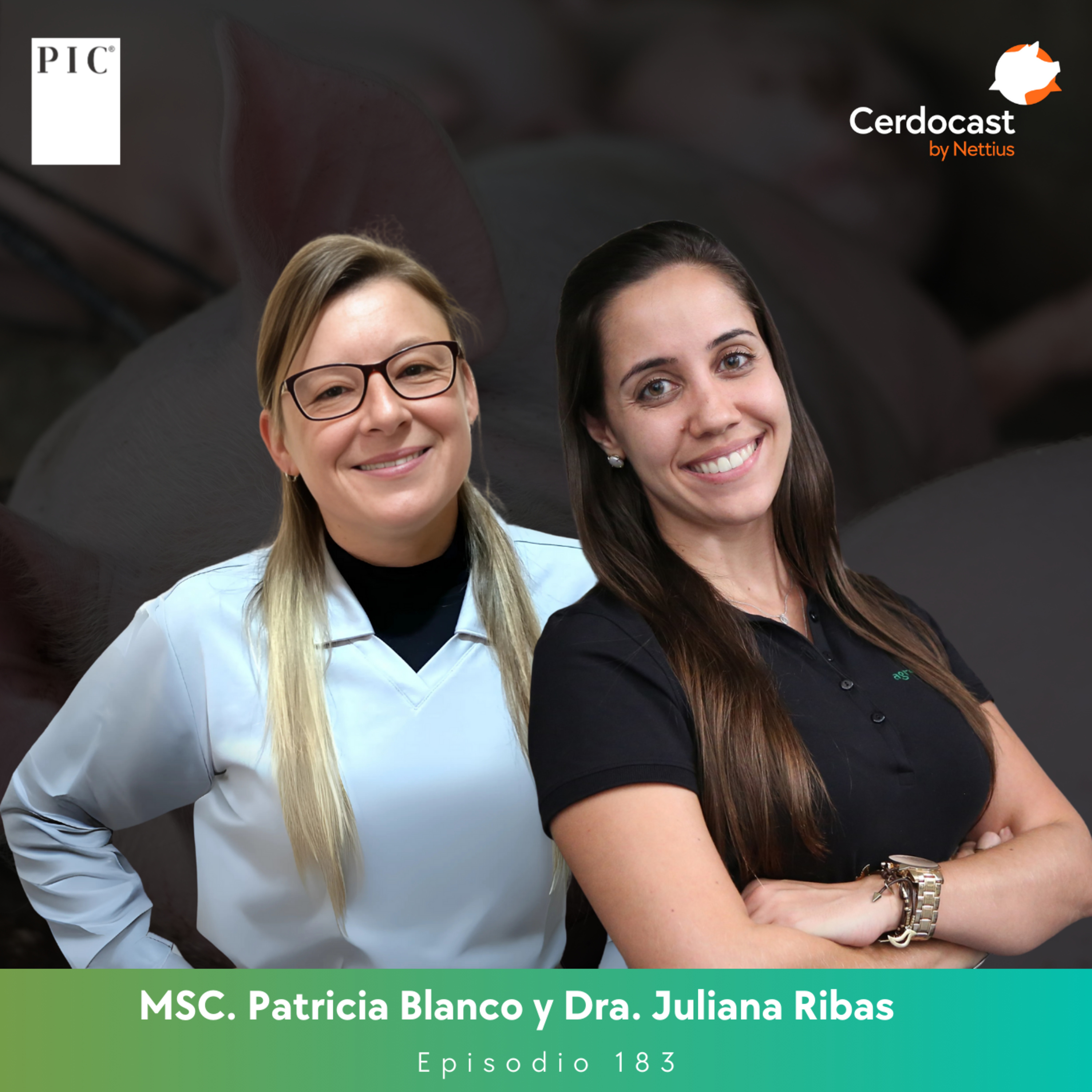 #183 - Bienestar animal: De la teoría a la práctica - MSC. Patricia Blanco y Dra. Juliana Ribas episode artwork