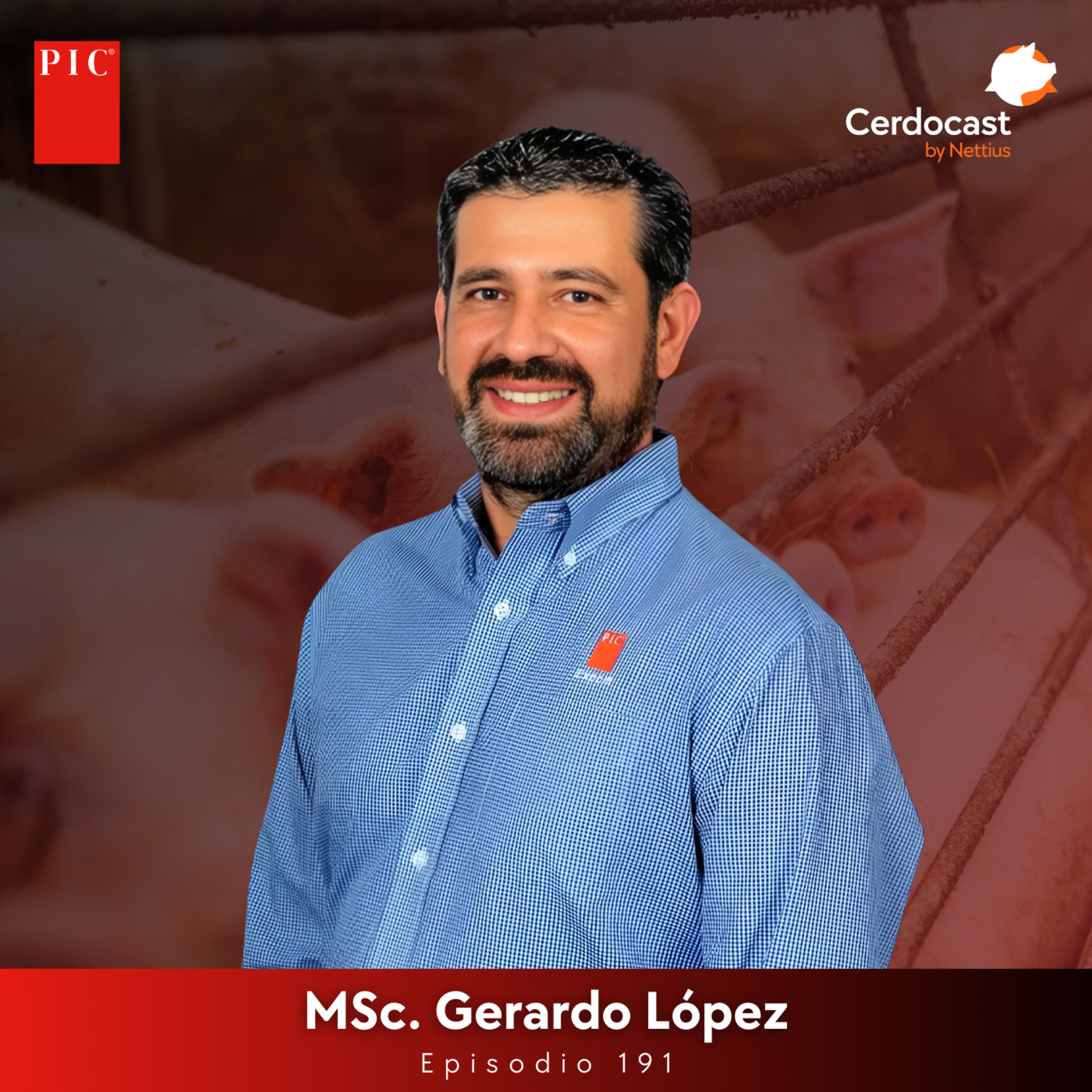 #191 - Mercados porcinos: ¿Dónde estamos y hacia dónde vamos? - MSc. Gerardo López episode artwork