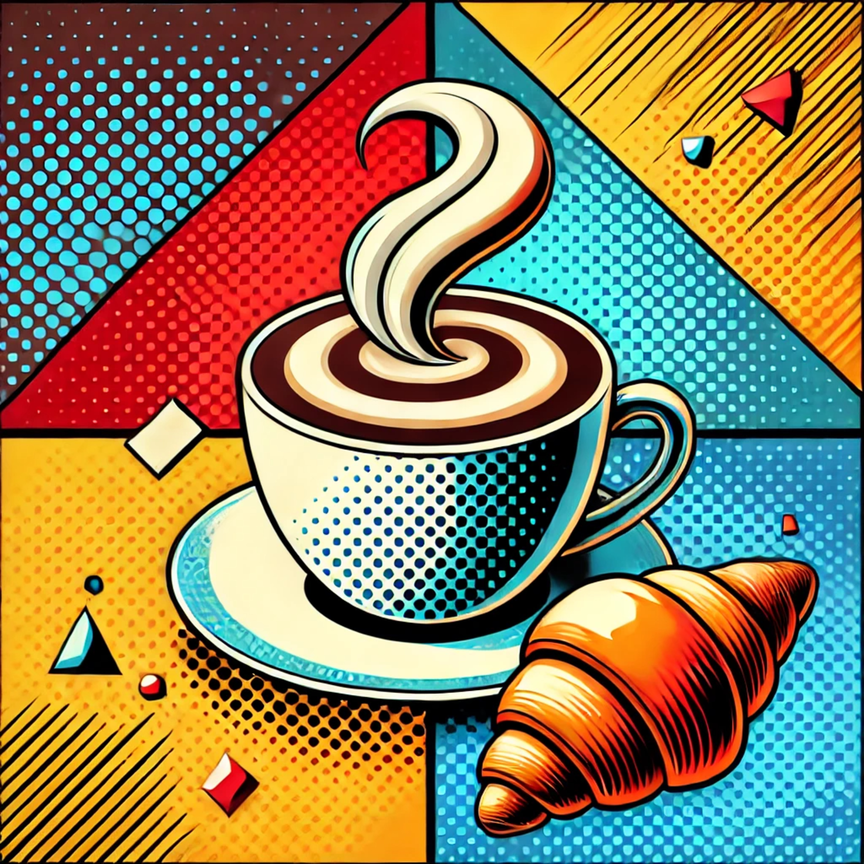 Cappuccino et Croissants [Version Française]