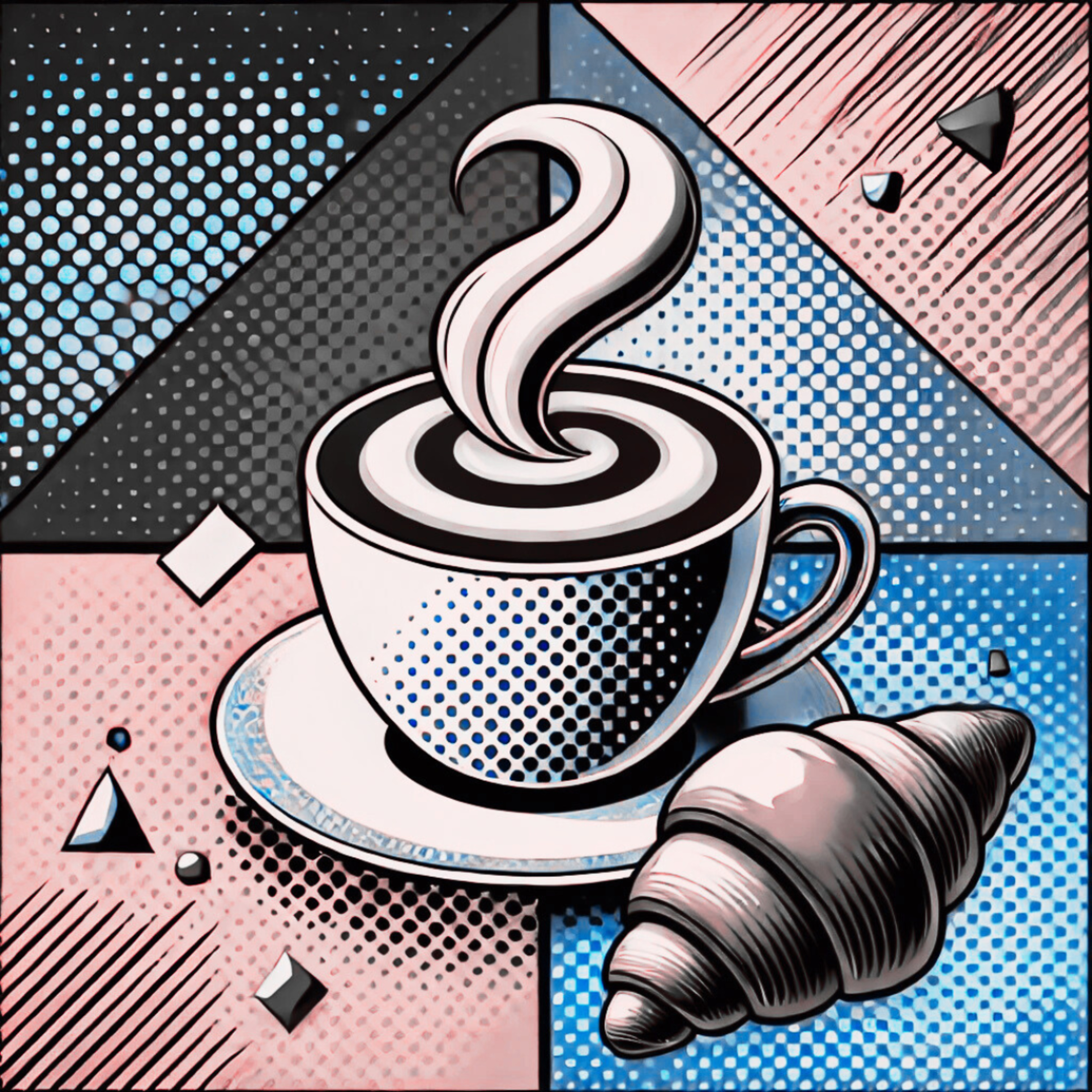 Cappuccino et Croissants [Version Française]